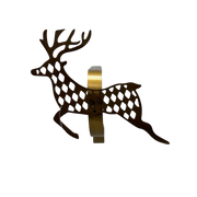 Jumping Deer Stocking Hanger