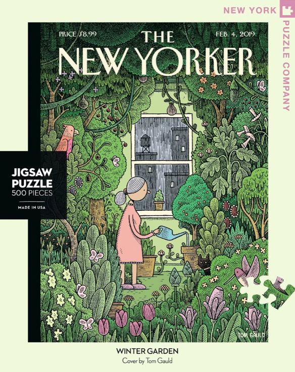 New Yorker Puzzle 500 Piece Winter Garden by Homeportonline