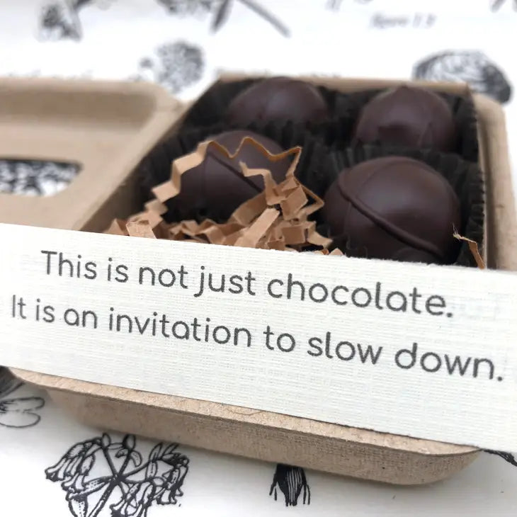 4 Piece Dark Chocolate Truffles