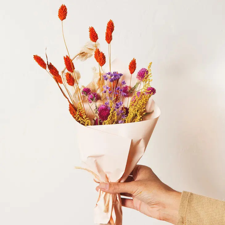 Mini Dried Flower Bouquet