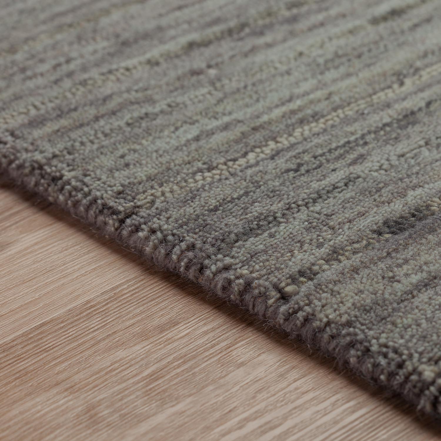 Rafia Rug Charcoal 5' X 7'6" by Homeportonline