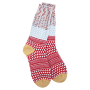 Socks - World's Softest Gallery Textured Crew OS Wonderland Multi by Homeportonline