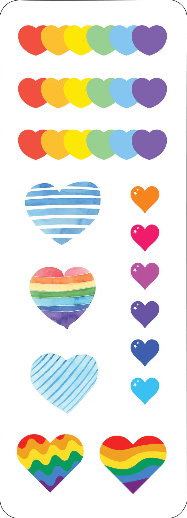 Sticker Set Hearts by Homeportonline