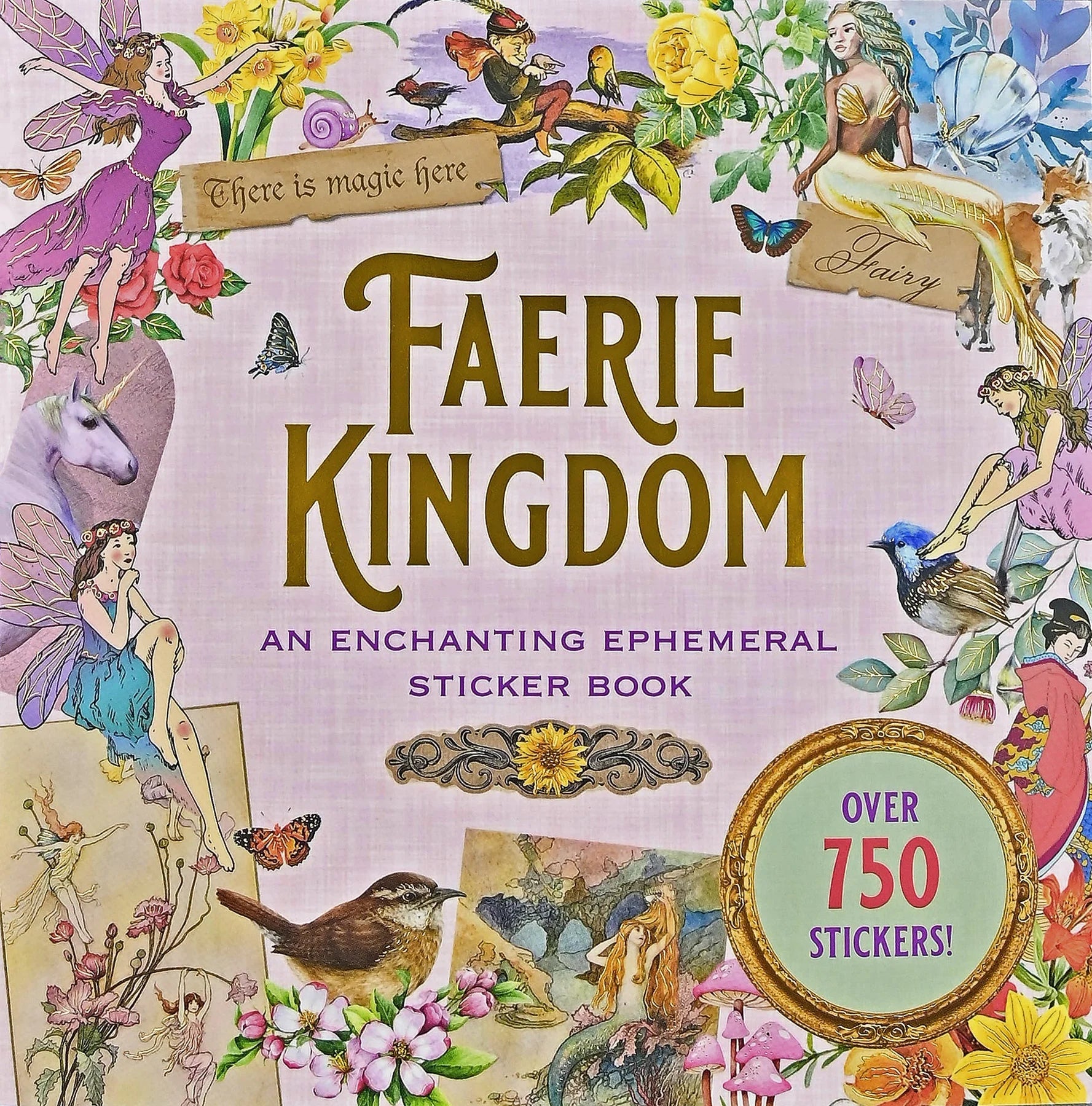 Sticker Book Faerie Kingdom by Homeportonline