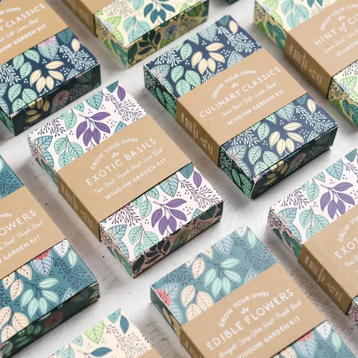 Urban Leaf Edible Flowers Garden Kit