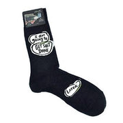 Men's Crew Socks - Blue Q - Get $hit Done Later SW802