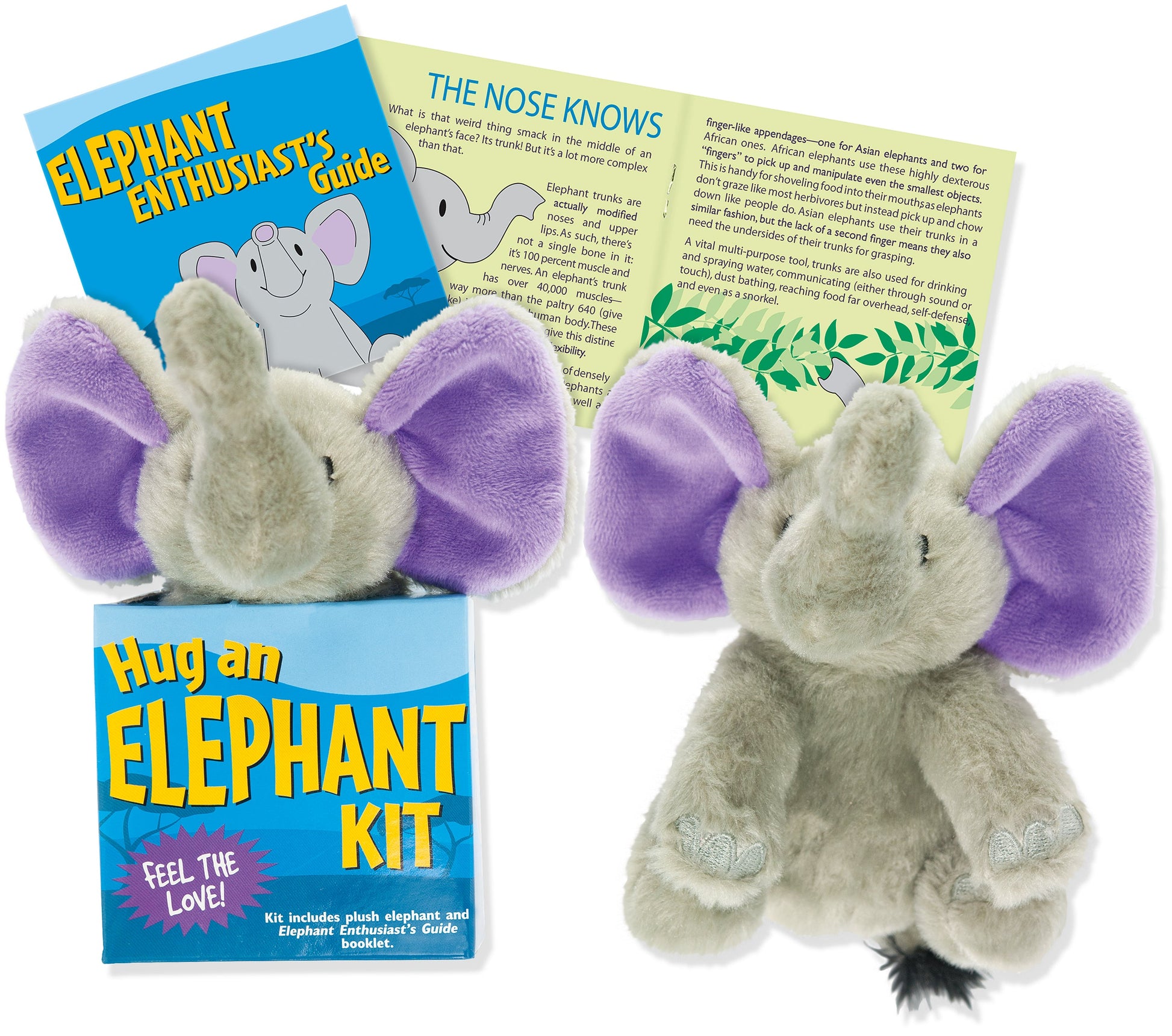 Petites Plush Kit Hug An Elephant by Homeportonline