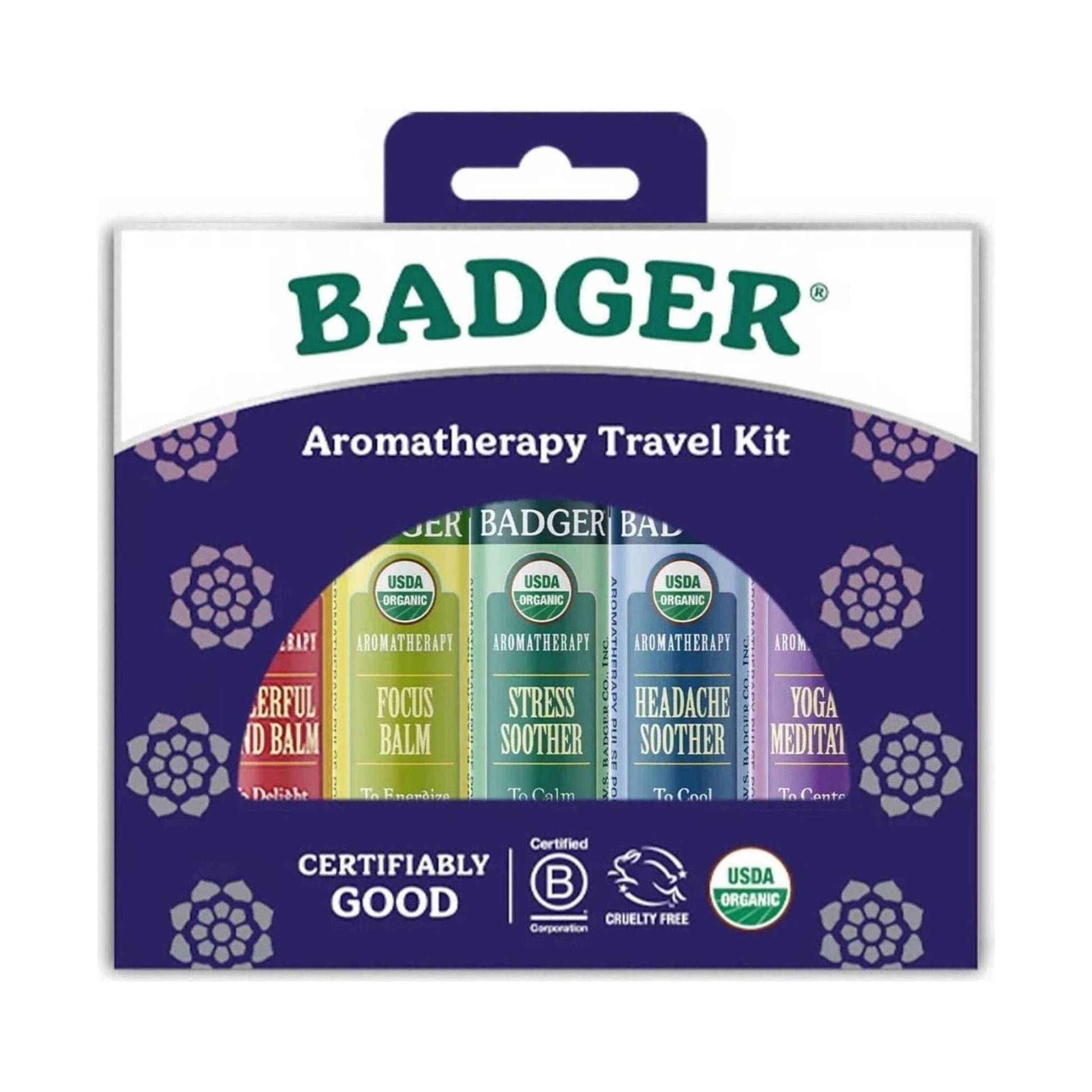 Badger Aromatherapy Travel Kit by Lenny's Shoe & Apparel