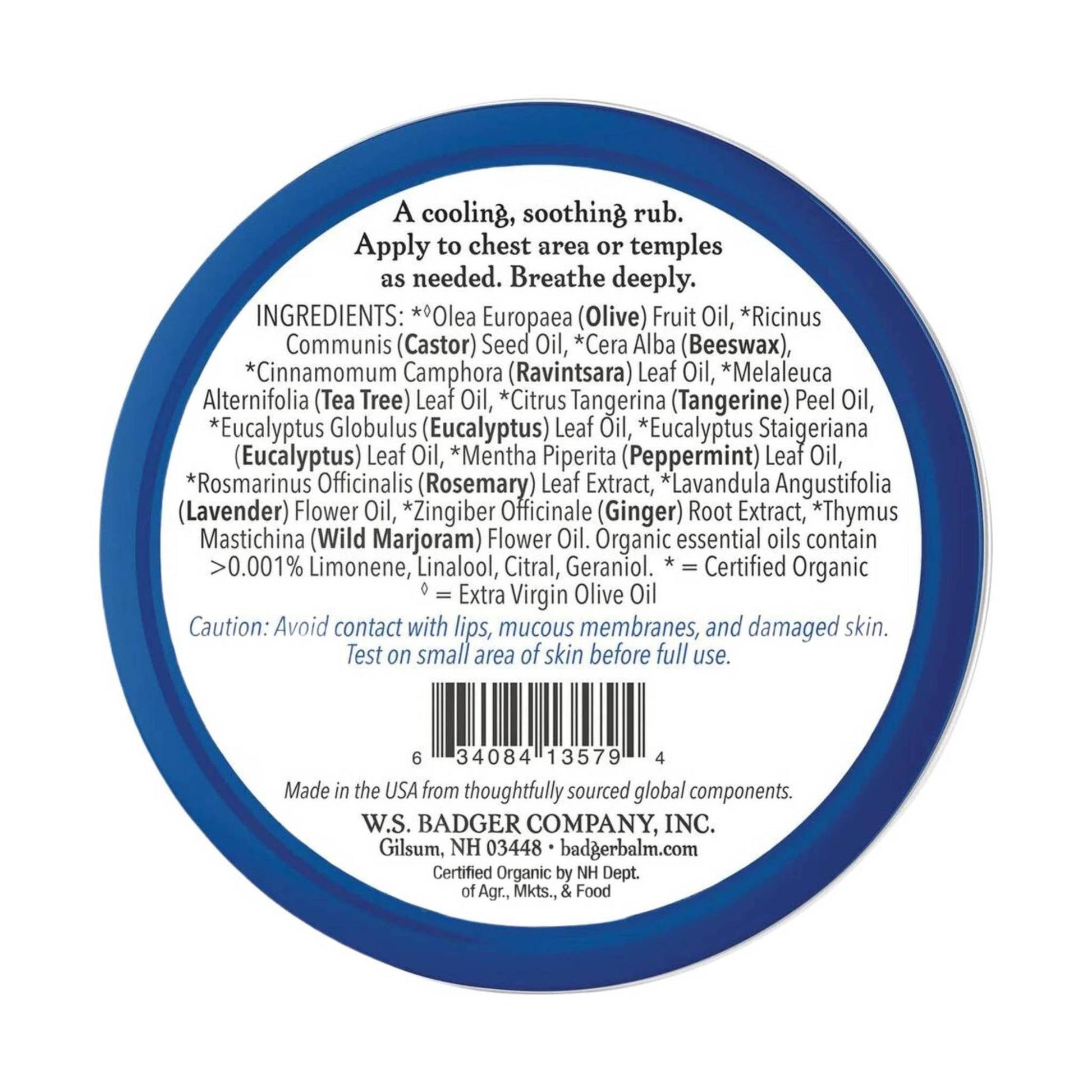 Badger Aromatic Chest Rub by Lenny's Shoe & Apparel