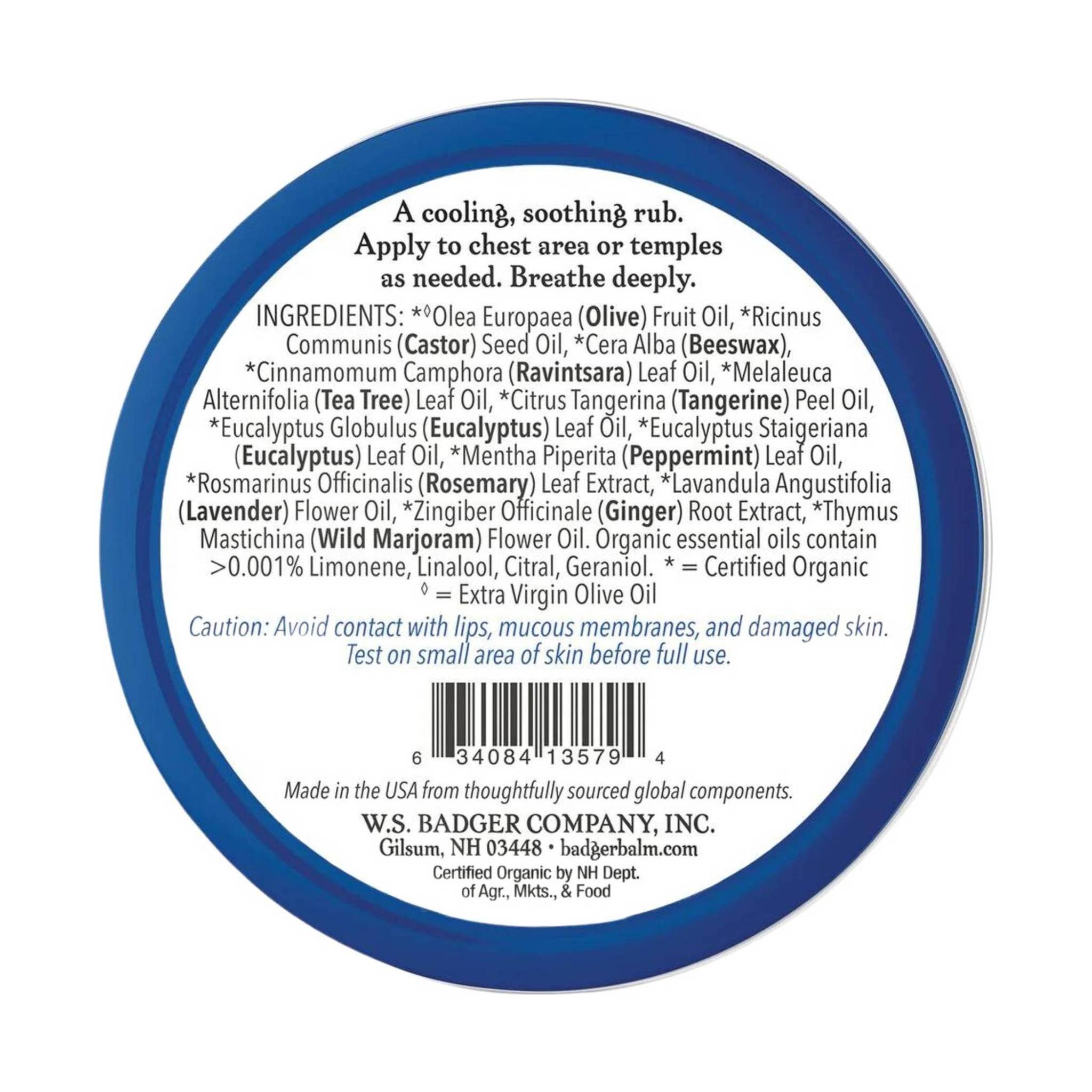 Badger Aromatic Chest Rub by Lenny's Shoe & Apparel