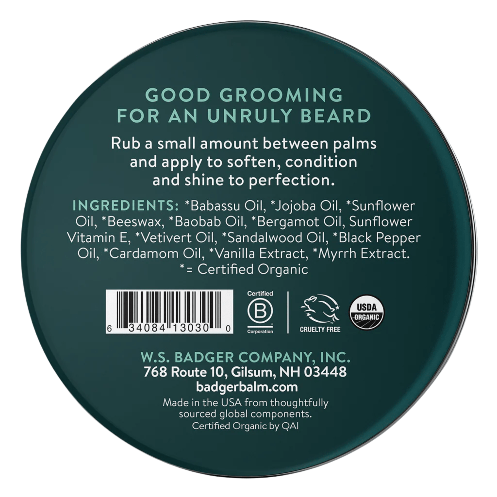 Badger Beard Balm by Lenny's Shoe & Apparel