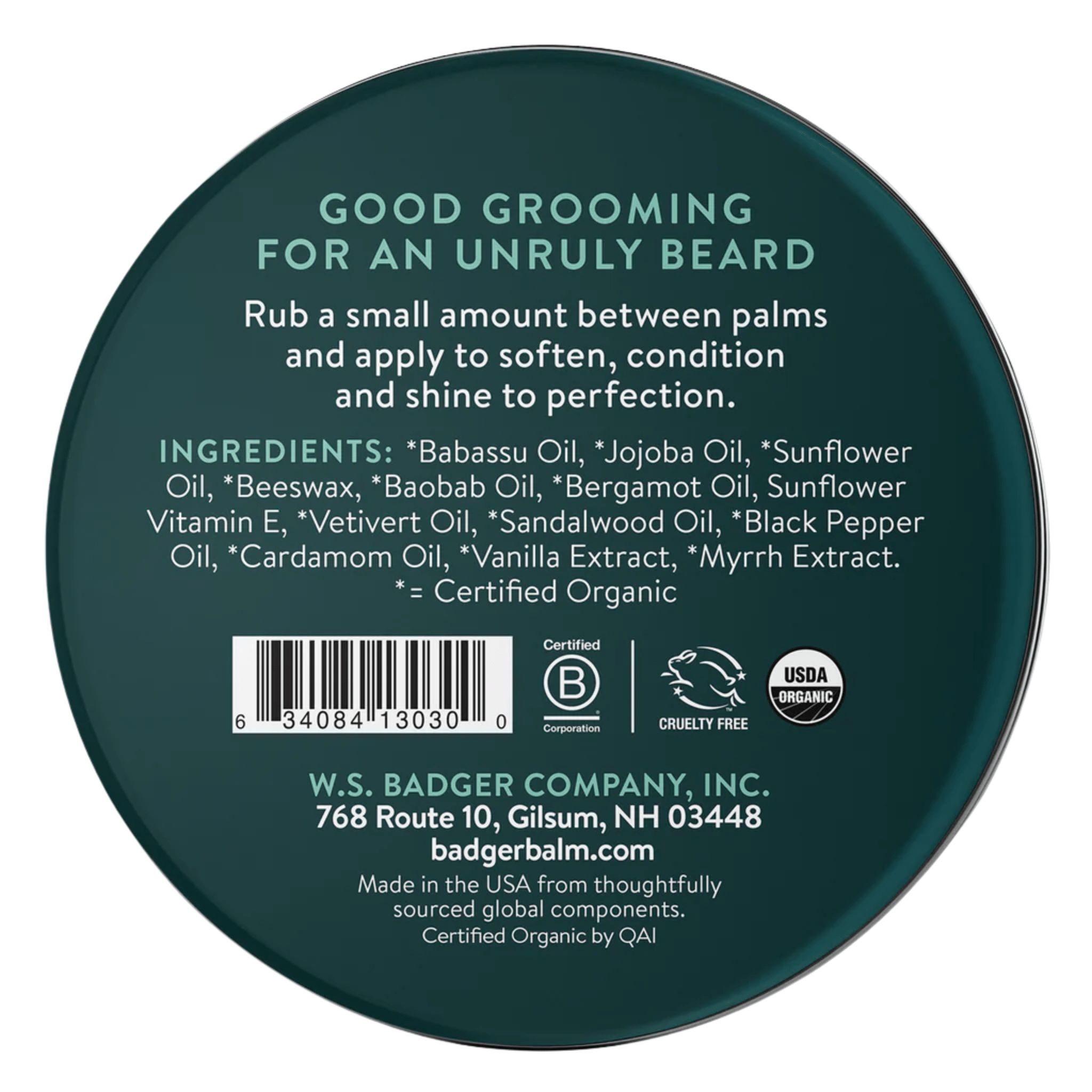 Badger Beard Balm by Lenny's Shoe & Apparel