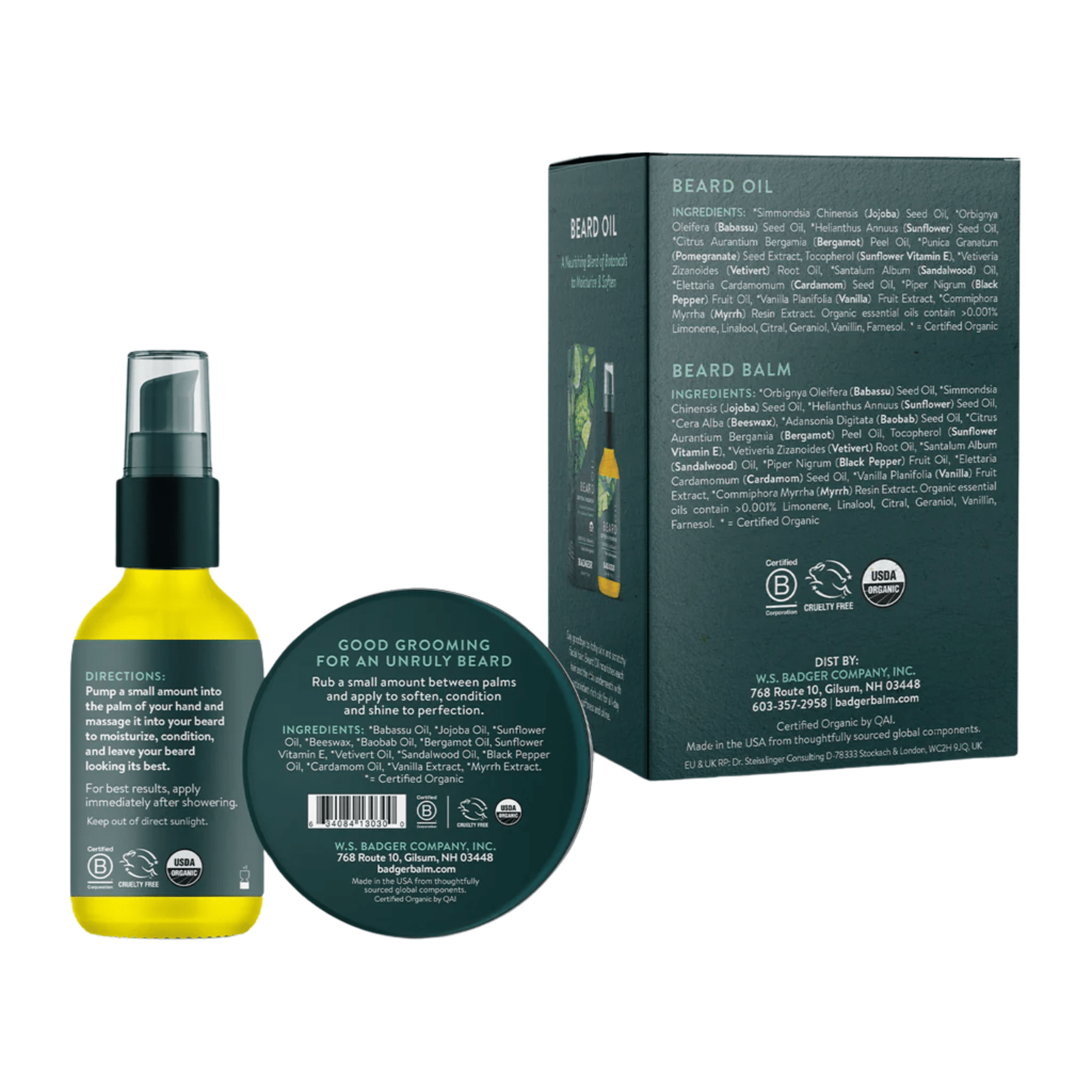 Badger Beard Grooming Kit by Lenny's Shoe & Apparel
