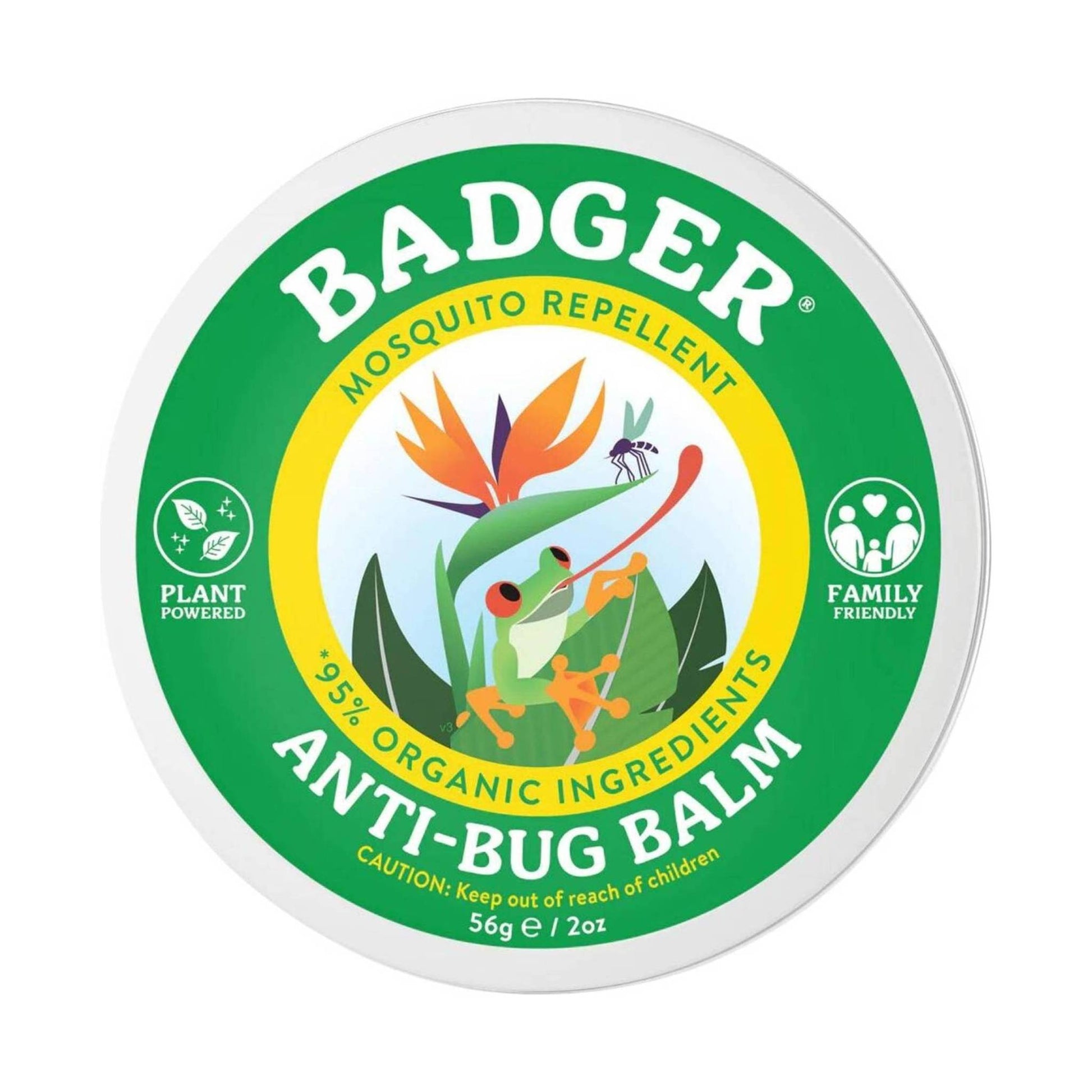 Badger Bug Repellent Balm 2oz Tin by Lenny's Shoe & Apparel