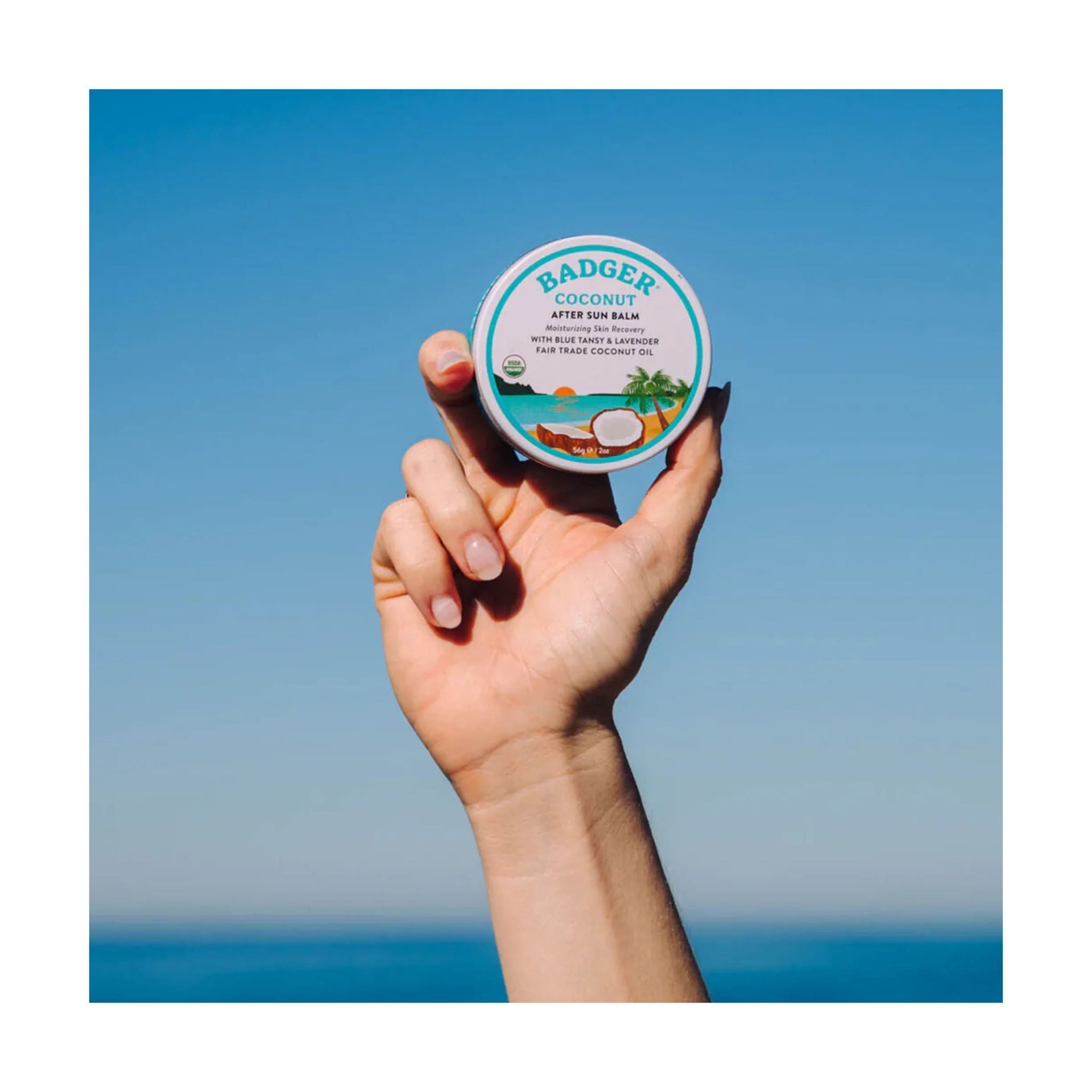 Badger Coconut After Sun Balm by Lenny's Shoe & Apparel