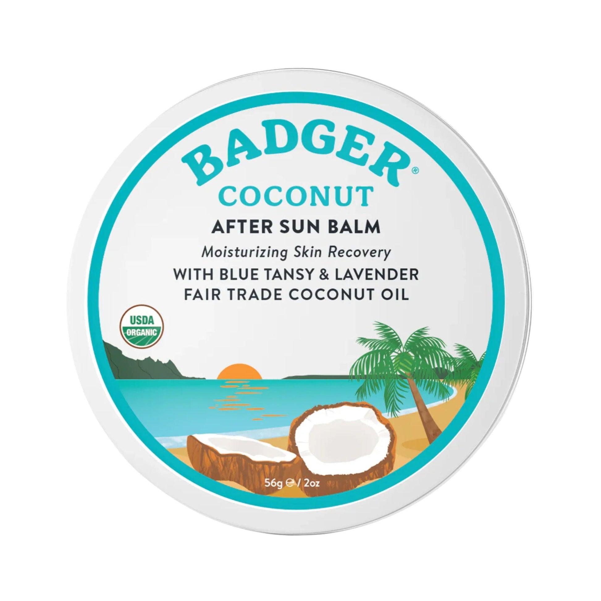 Badger Coconut After Sun Balm by Lenny's Shoe & Apparel