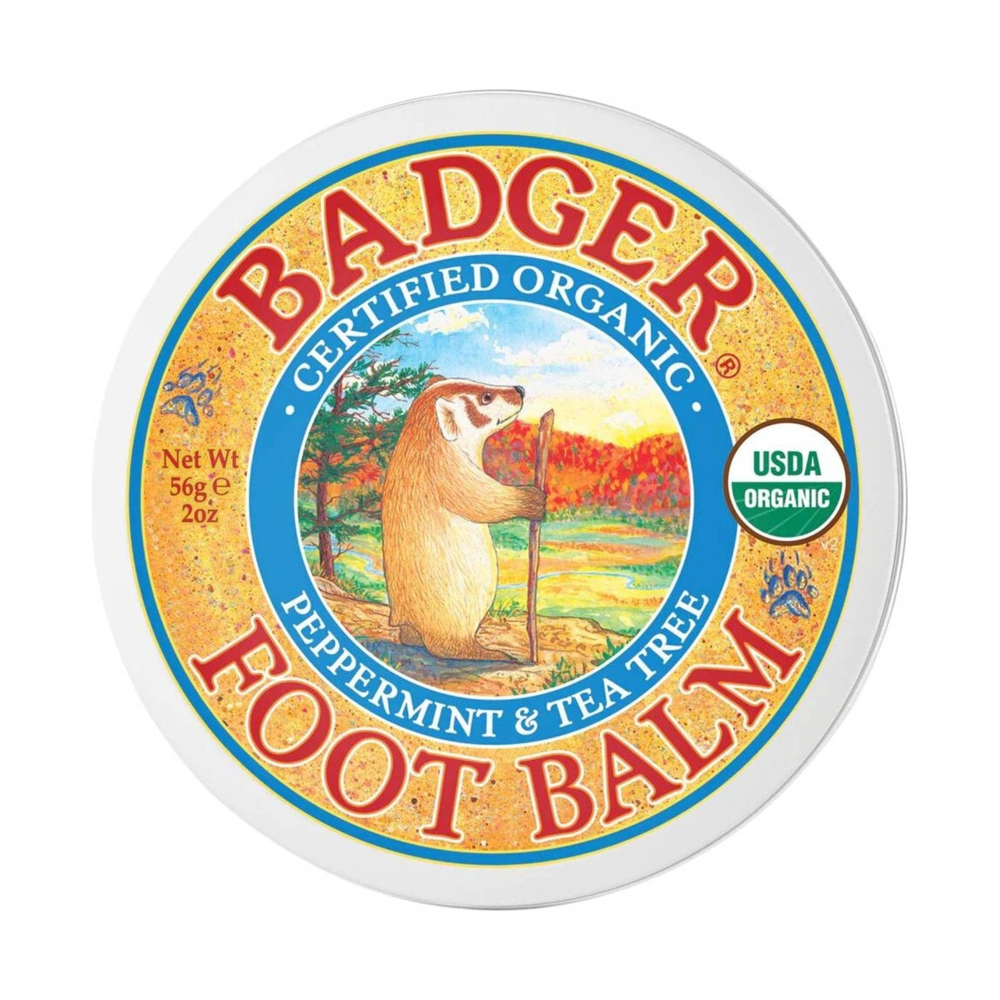 Badger Foot Balm 2oz Tin by Lenny's Shoe & Apparel