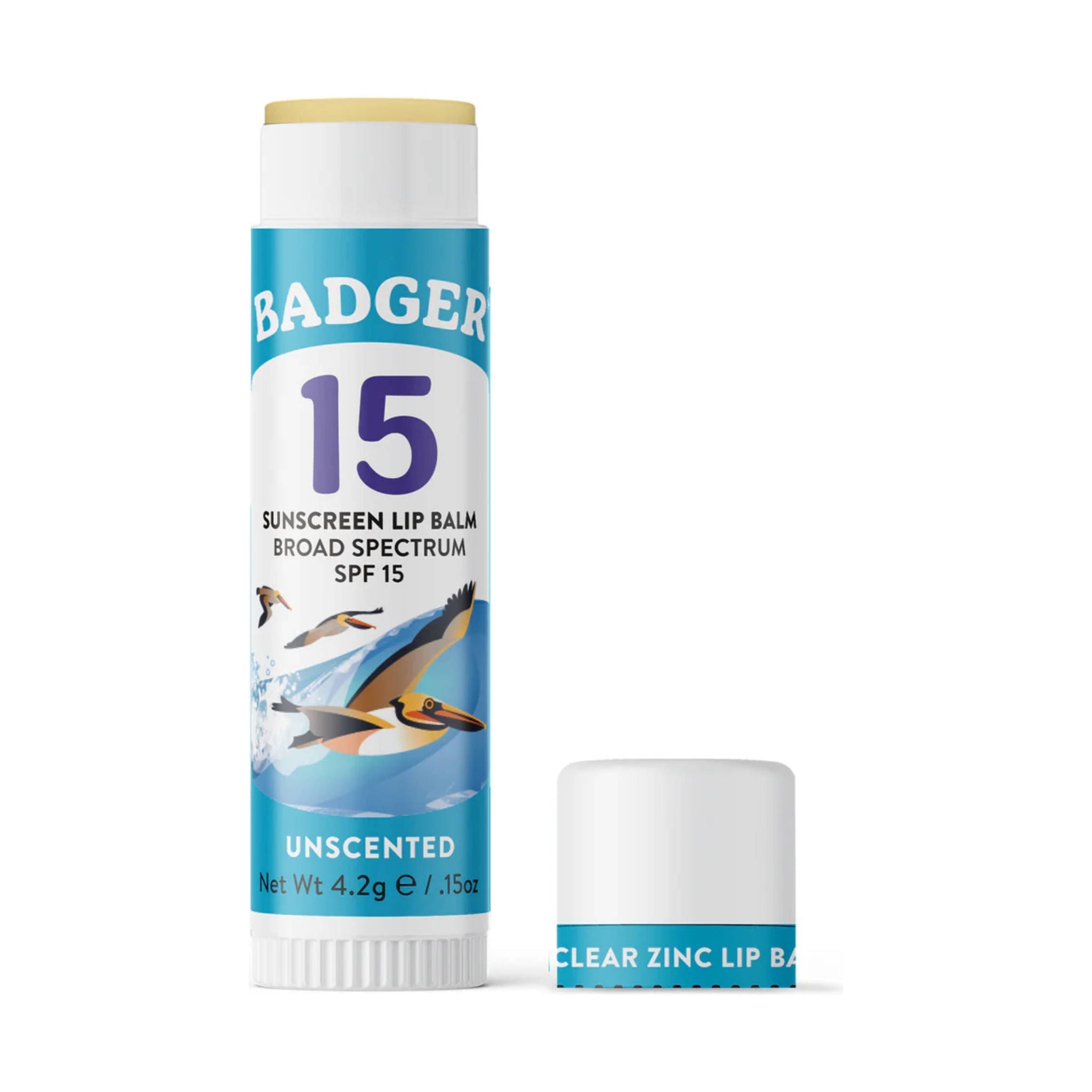 Badger Mineral Sunscreen Lip Balm - SPF 15 by Lenny's Shoe & Apparel