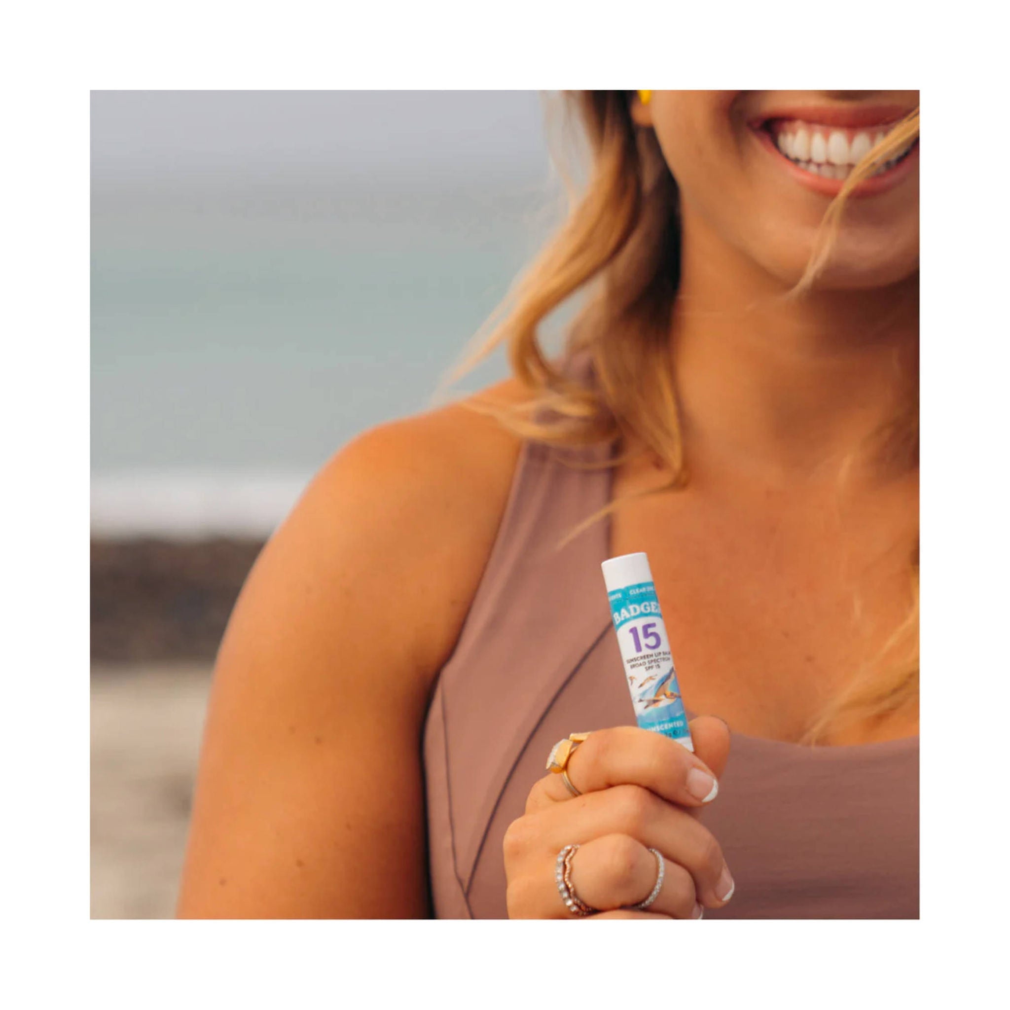 Badger Mineral Sunscreen Lip Balm - SPF 15 by Lenny's Shoe & Apparel