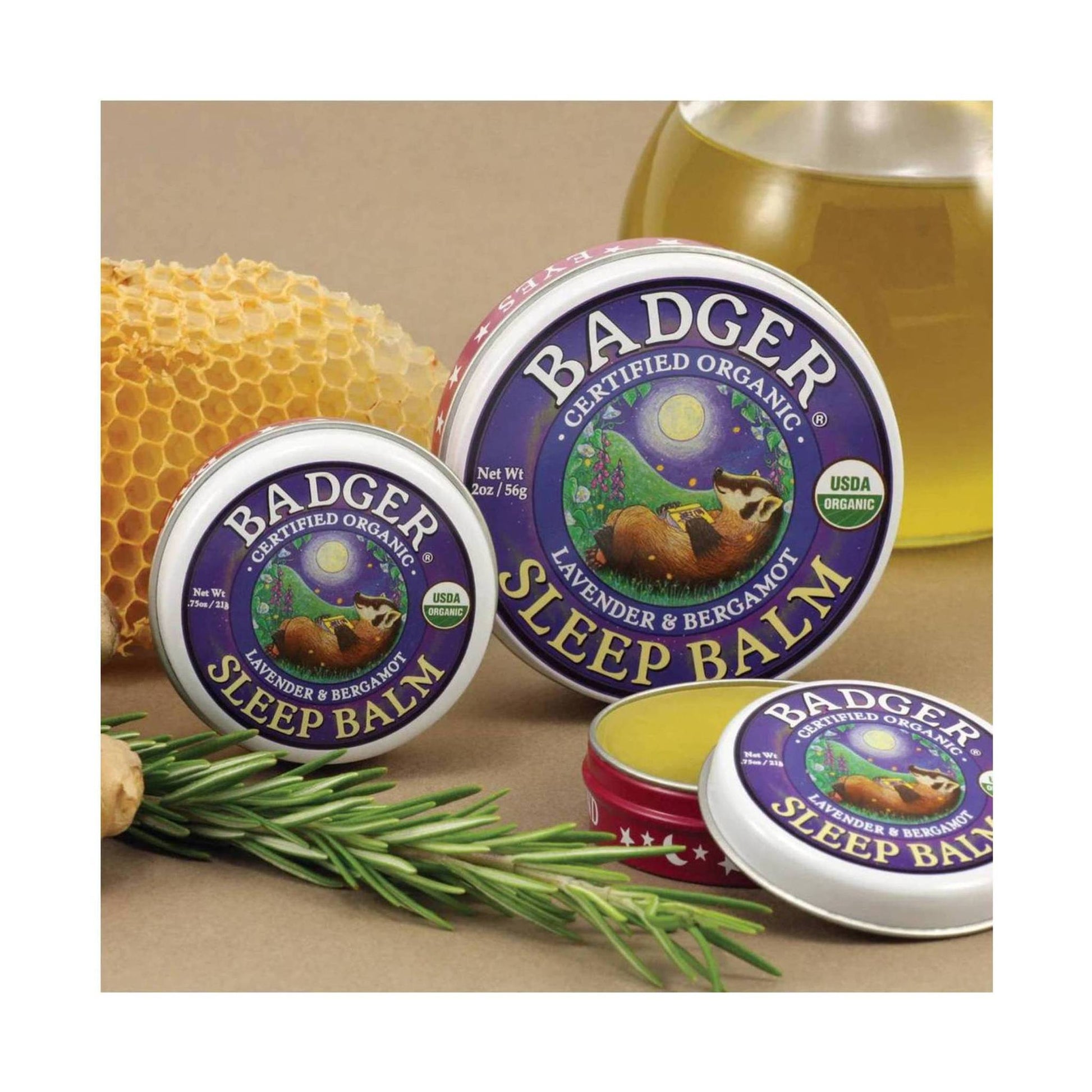Badger Sleep Balm 2oz Tin by Lenny's Shoe & Apparel