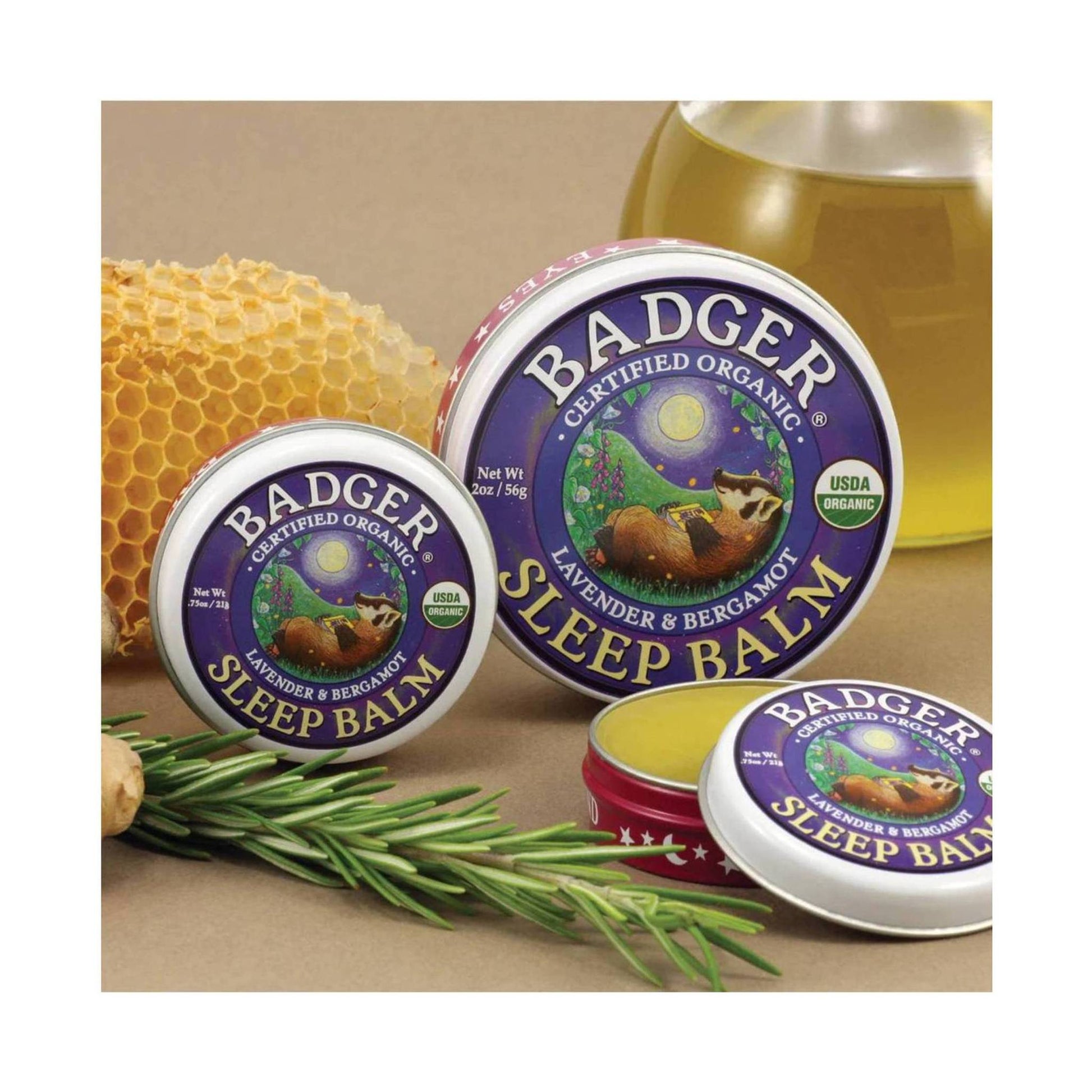 Badger Sleep Balm .75oz Tin by Lenny's Shoe & Apparel