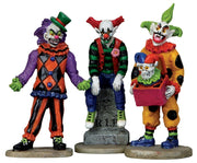 Evil Sinister Clowns - Set of 3