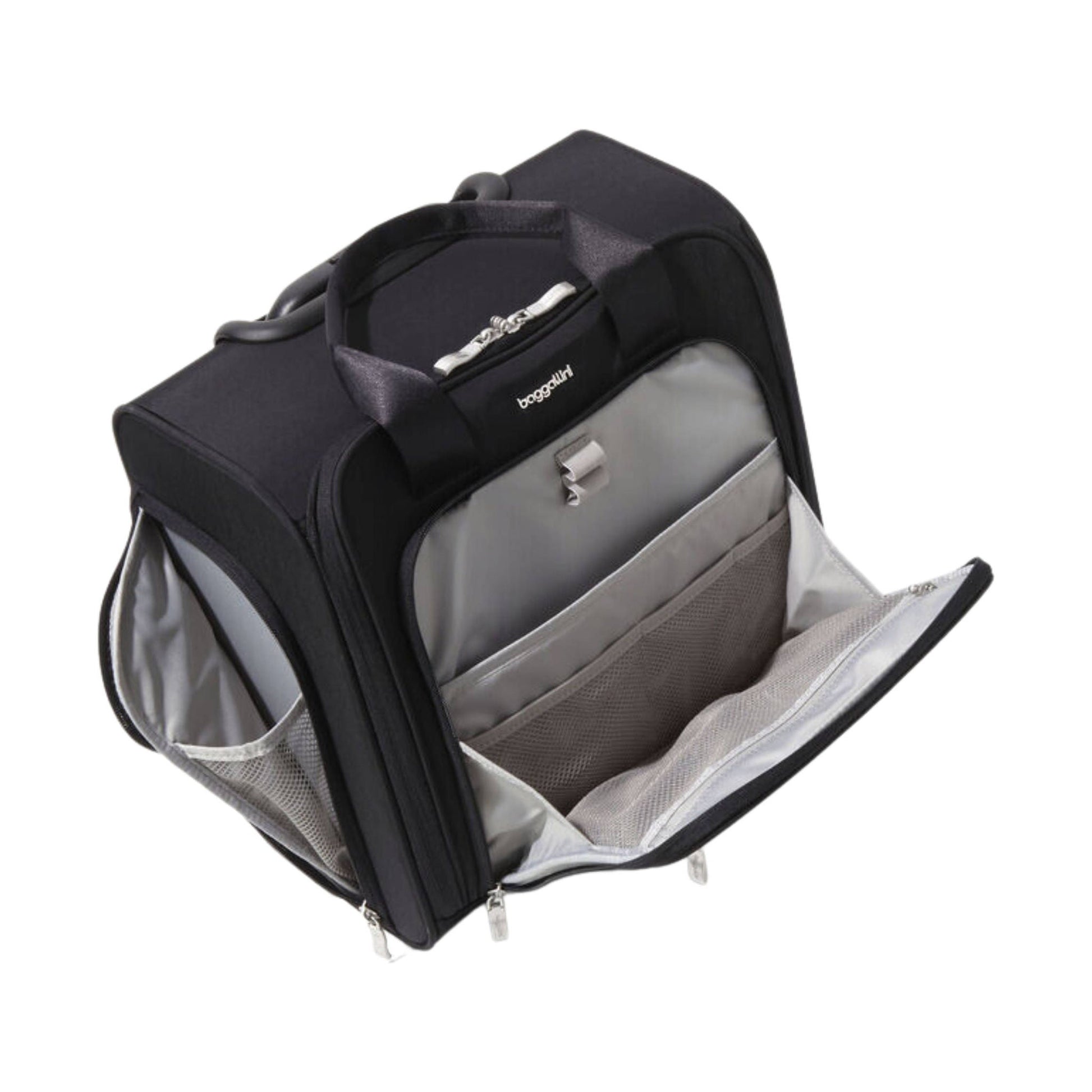 Baggallini 2 Wheel Underseater - Black by Lenny's Shoe & Apparel