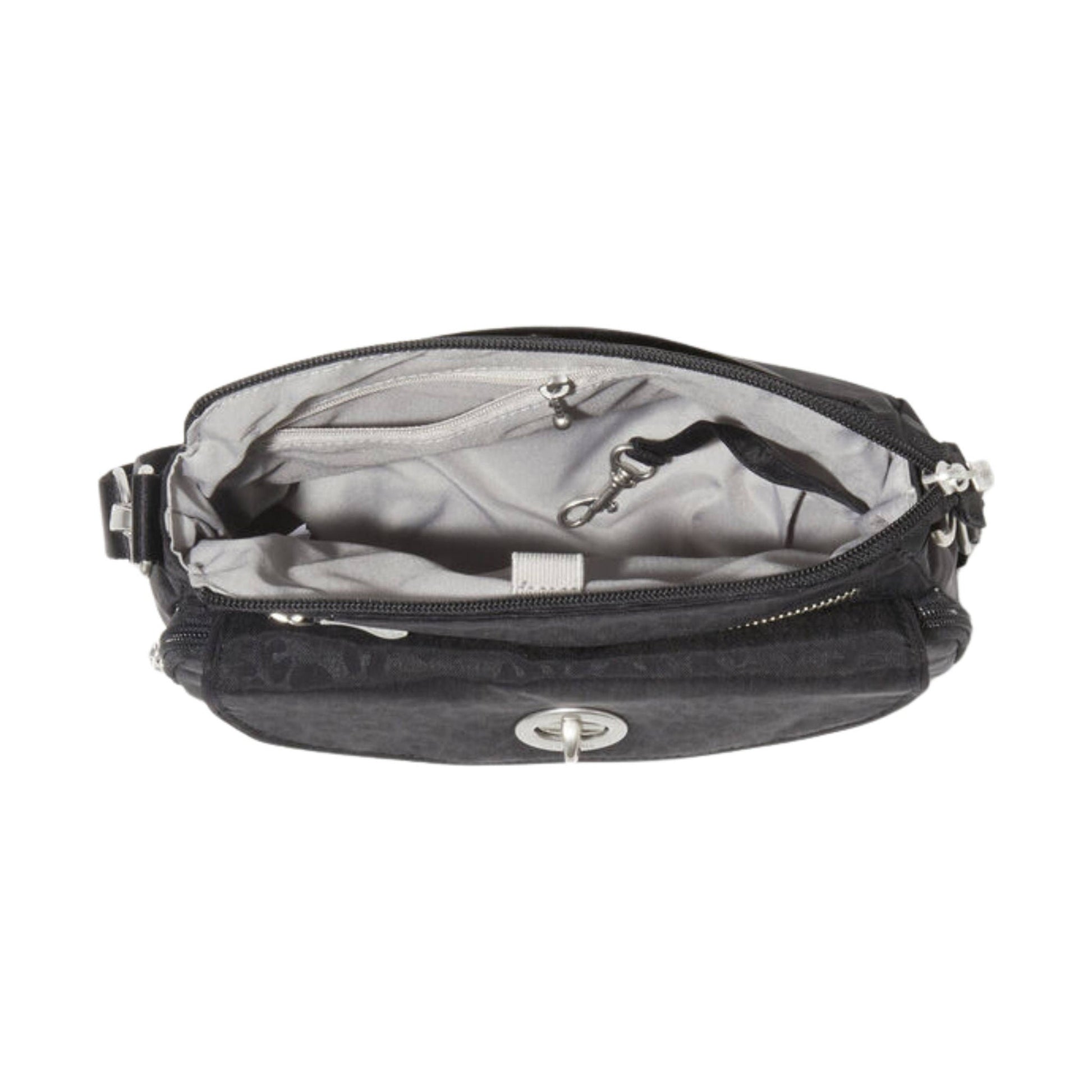 Baggallini Calais Crossbody Bag - Black Cheetah by Lenny's Shoe & Apparel