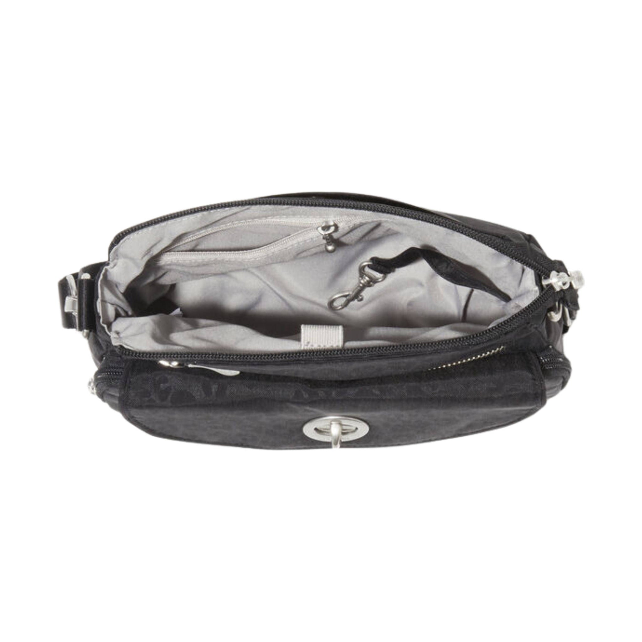 Baggallini Calais Crossbody Bag - Black Cheetah by Lenny's Shoe & Apparel