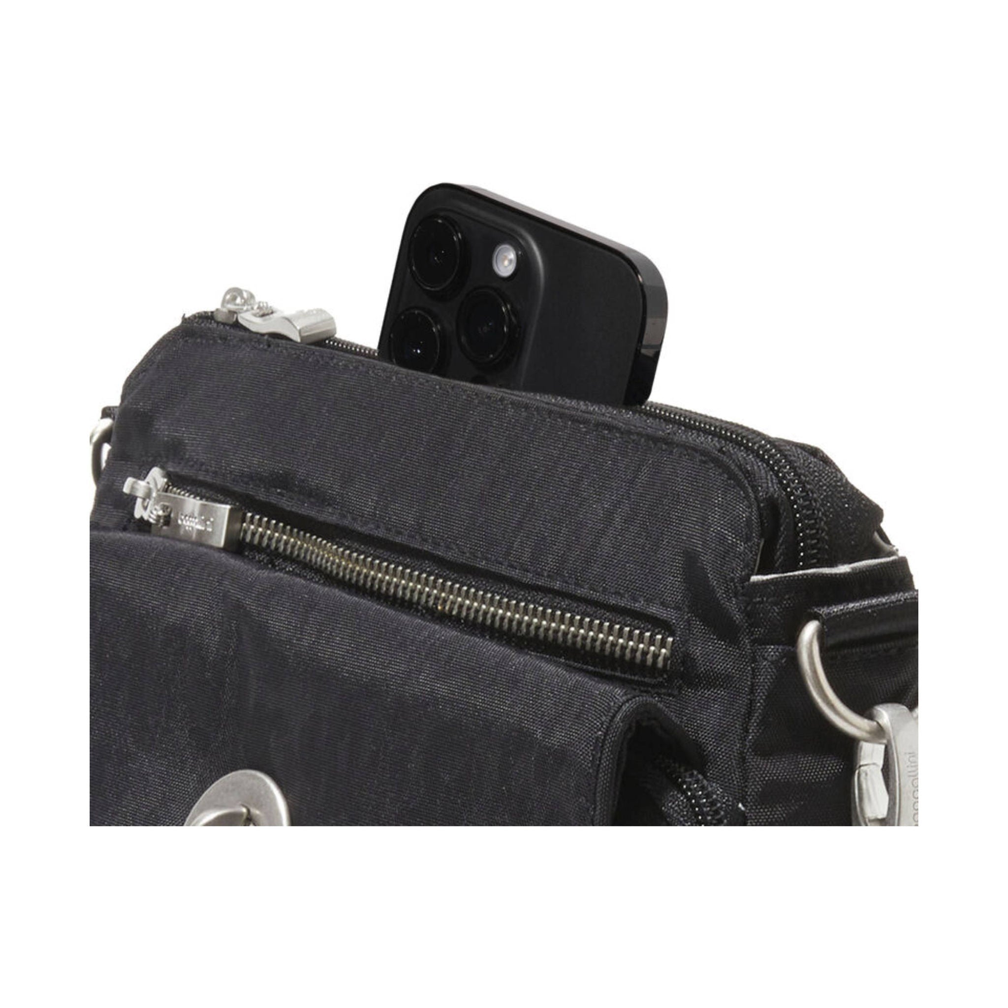 Baggallini Calais Crossbody Bag - Black Cheetah by Lenny's Shoe & Apparel