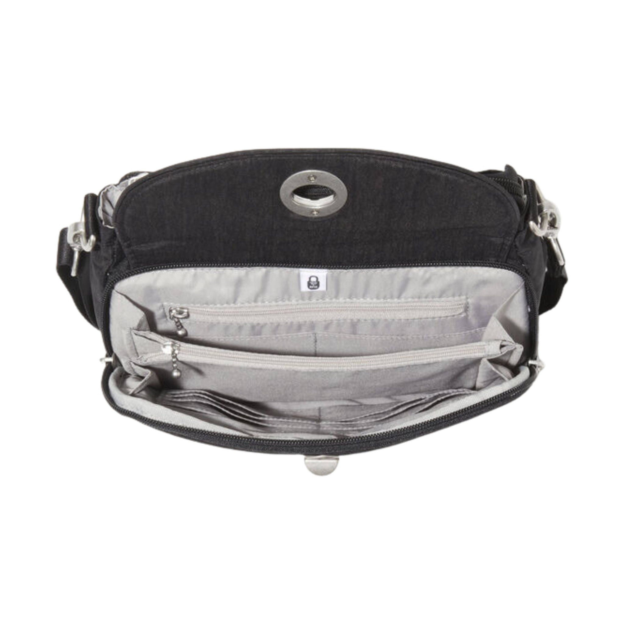 Baggallini Calais Crossbody Bag - Black Cheetah by Lenny's Shoe & Apparel