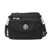 Baggallini Calais Crossbody Bag - Black Cheetah by Lenny's Shoe & Apparel