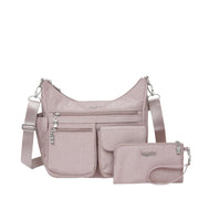 Baggallini Modern Everywhere Bag - Blush Shimmer by Lenny's Shoe & Apparel