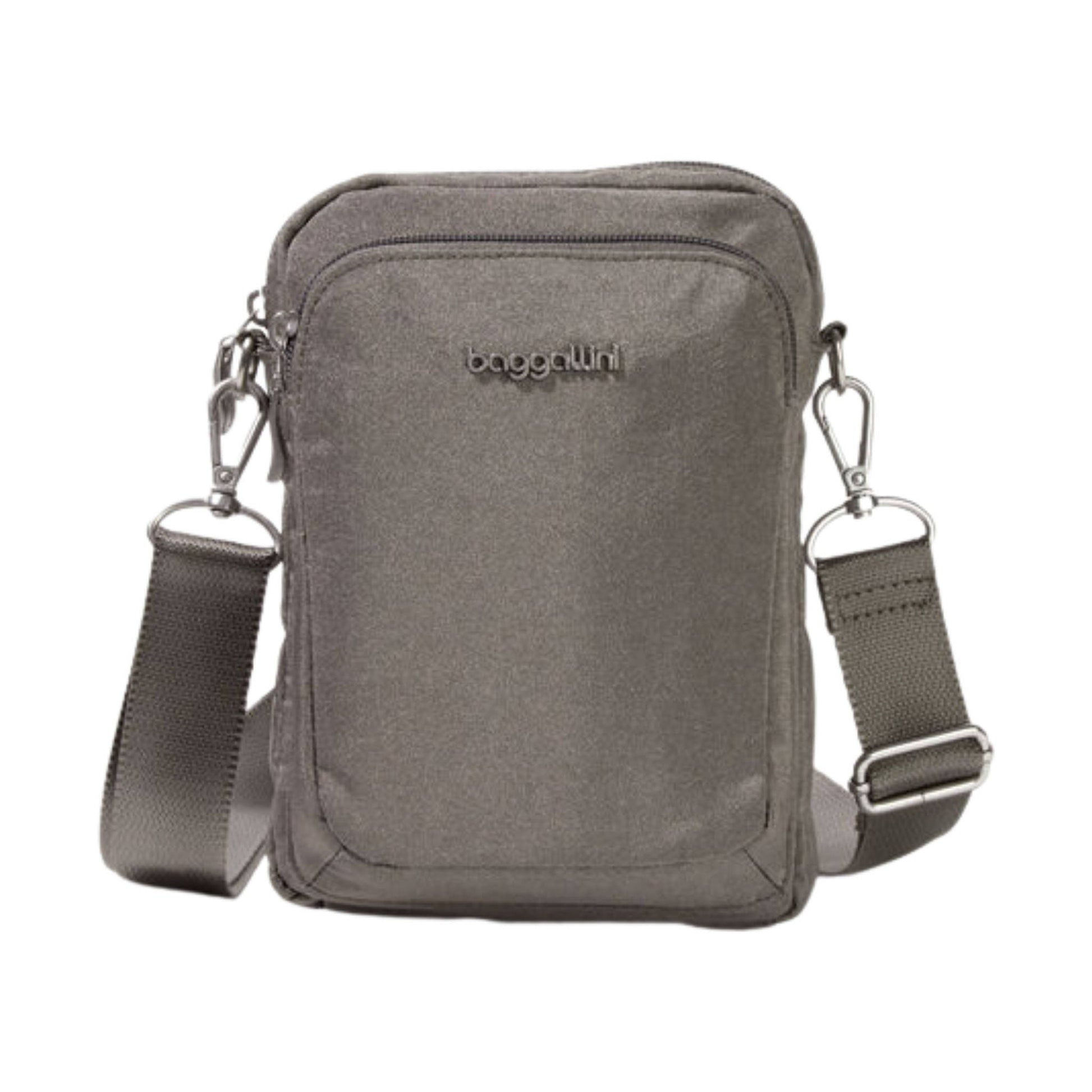 Baggallini Modern Everywhere Explorer Crossbody - Sterling Shimmer by Lenny's Shoe & Apparel