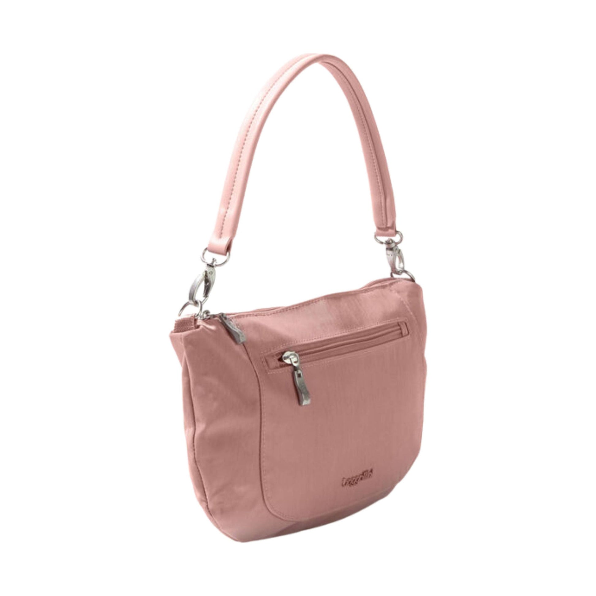 Baggallini Modern Everywhere Half Moon Crossbody - Woodrose by Lenny's Shoe & Apparel
