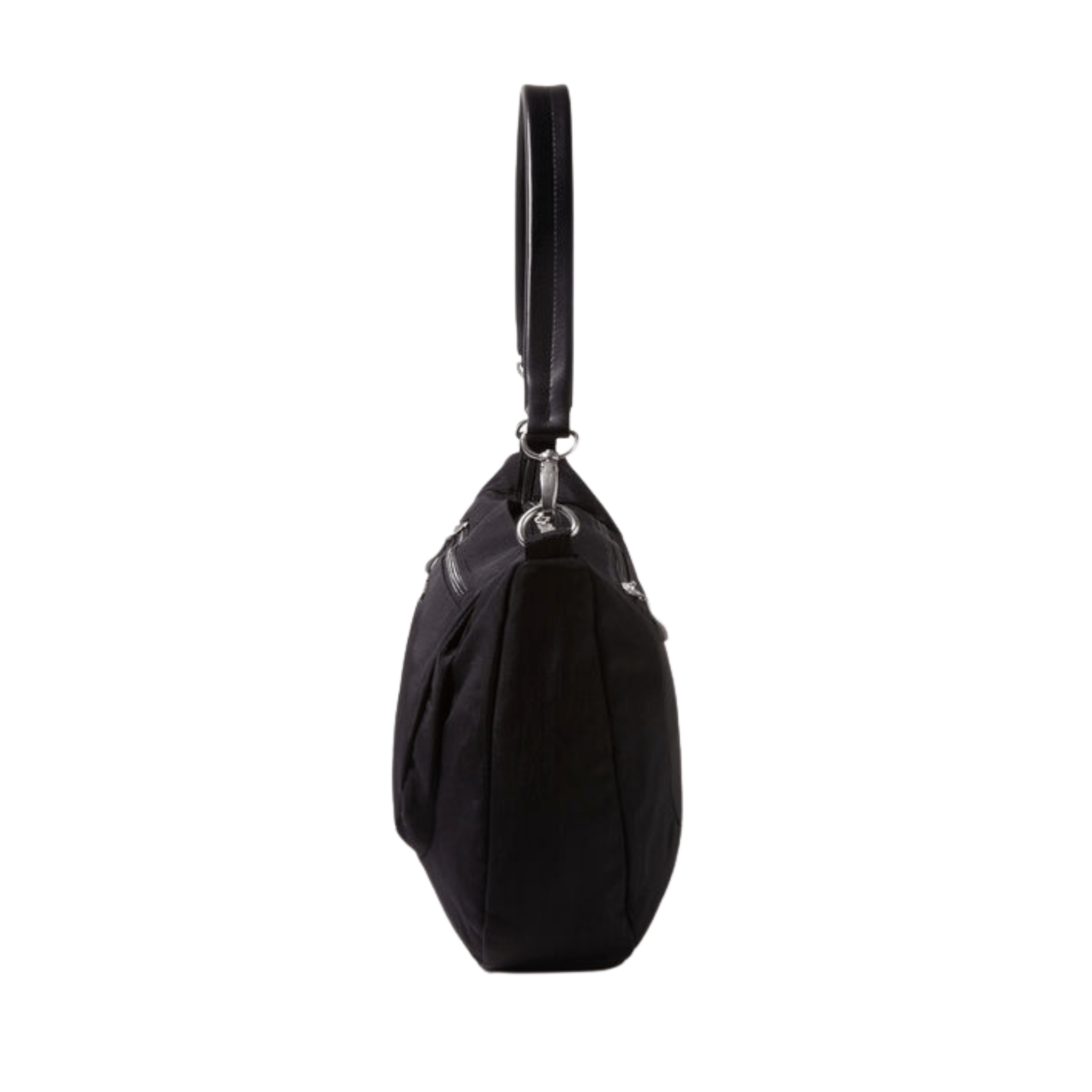 Baggallini Modern Everywhere Half Moon Messenger - Black by Lenny's Shoe & Apparel