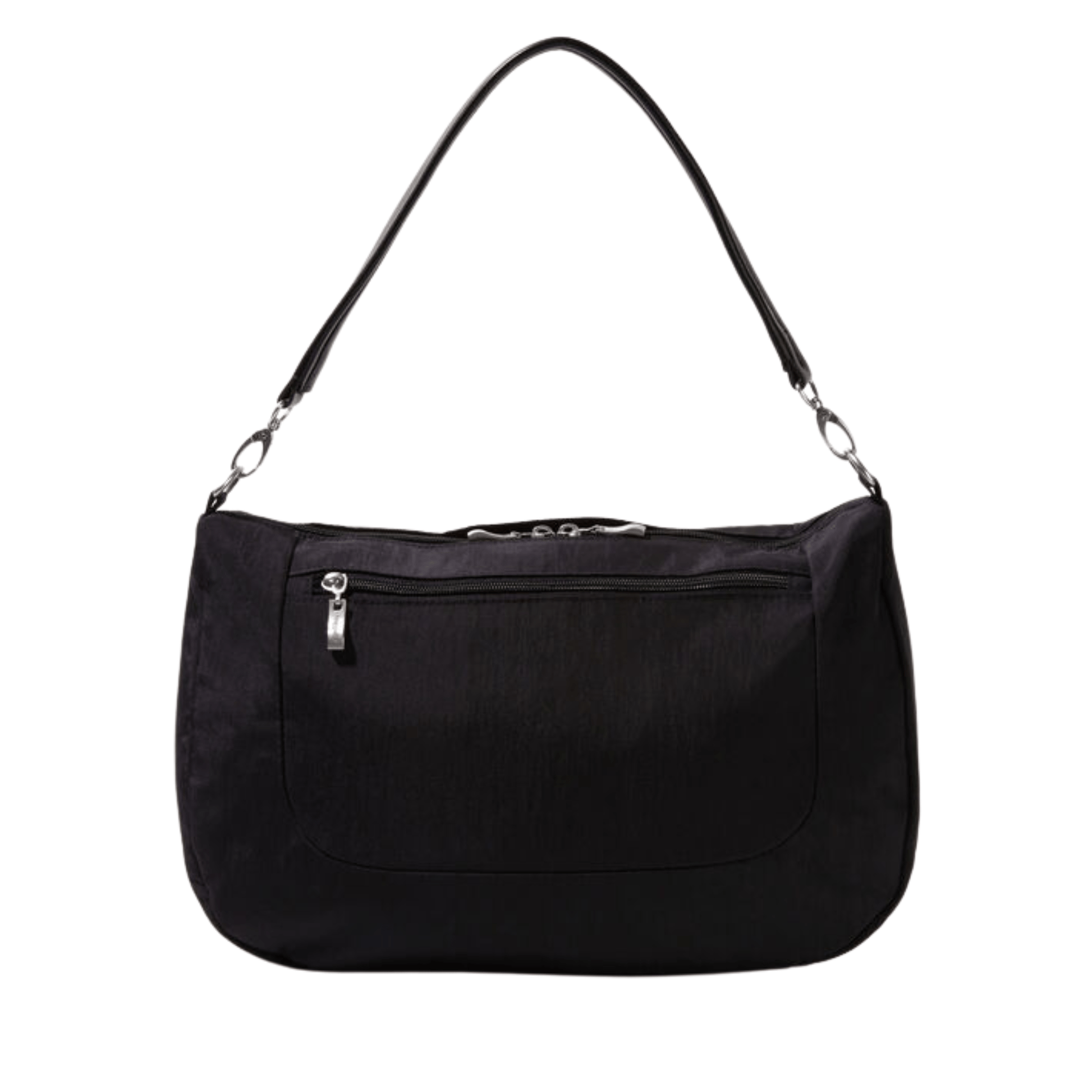Baggallini Modern Everywhere Half Moon Messenger - Black by Lenny's Shoe & Apparel