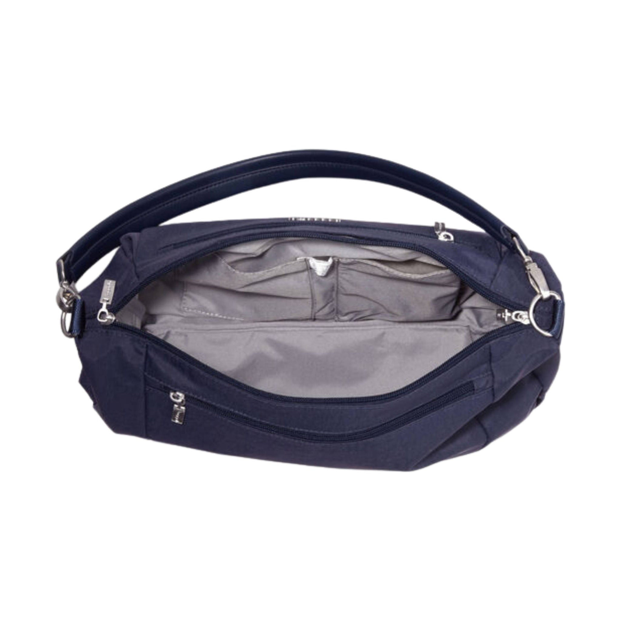 Baggallini Modern Everywhere Half Moon Messenger - French Navy by Lenny's Shoe & Apparel