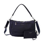 Baggallini Modern Everywhere Half Moon Messenger - French Navy by Lenny's Shoe & Apparel