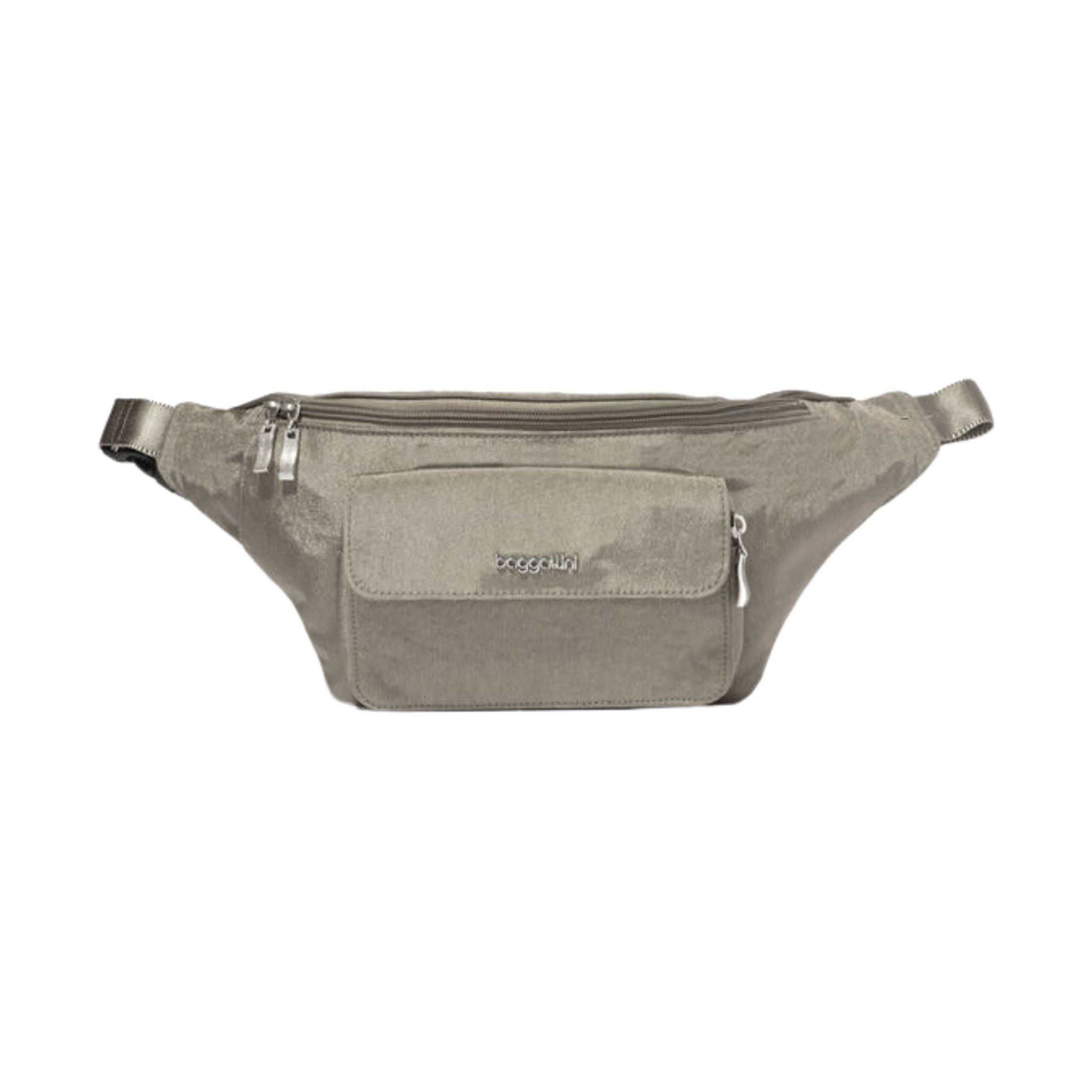 Baggallini Modern Everywhere Waist Pack Sling - Sterling Shimmer by Lenny's Shoe & Apparel