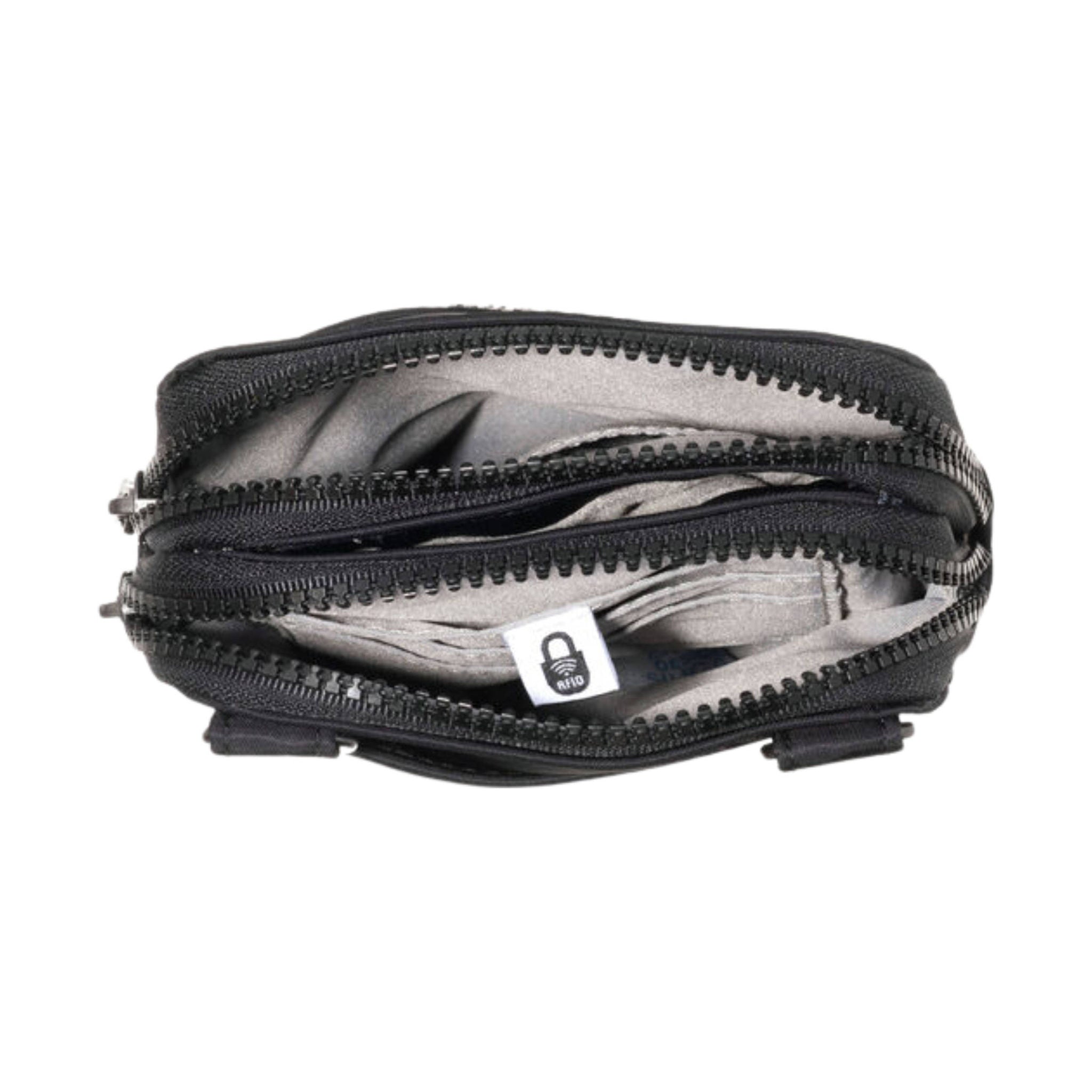 Baggallini Modern Take Two RFID Crossbody - Black Twill by Lenny's Shoe & Apparel