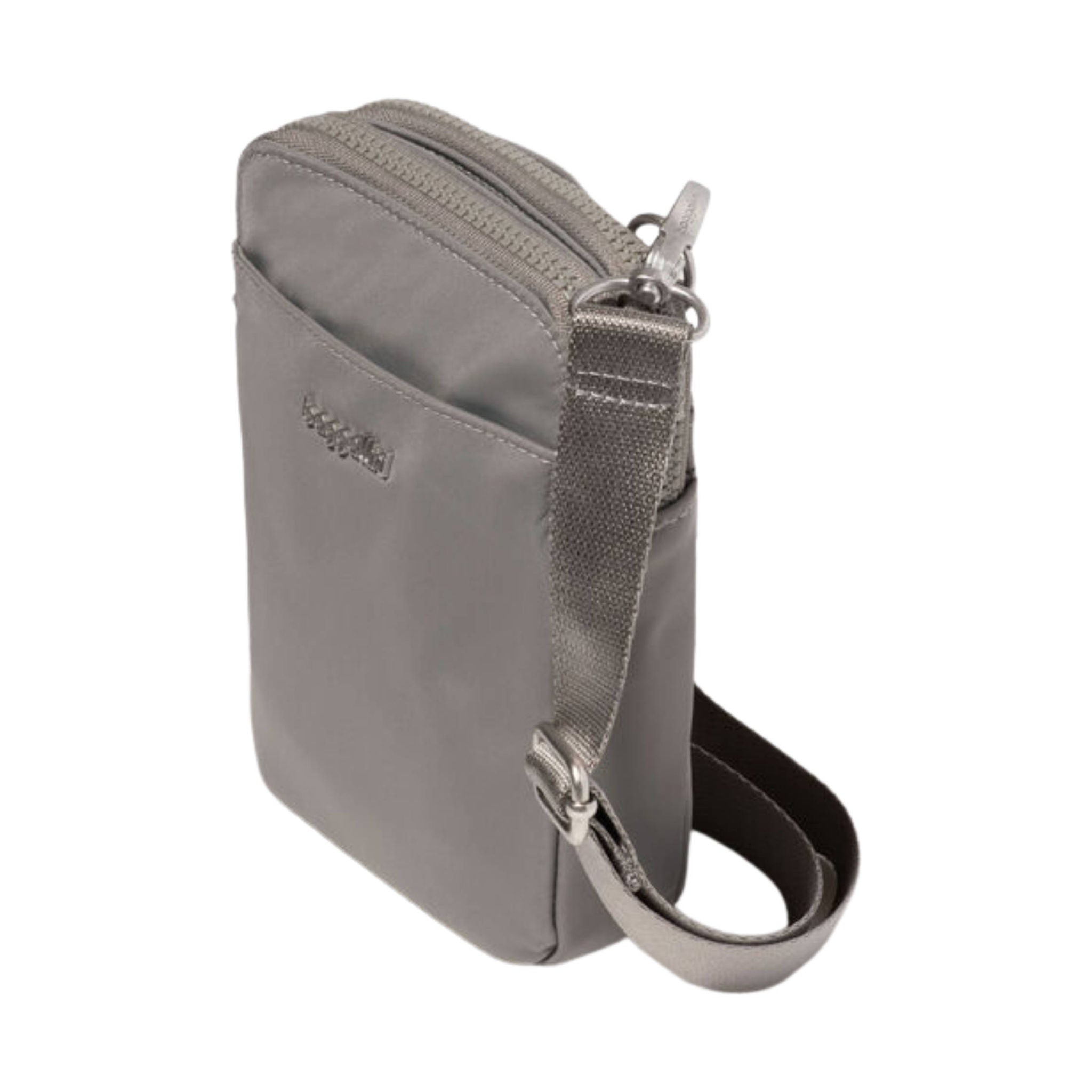 Baggallini Modern Take Two RFID Crossbody - Steel Grey Twill by Lenny's Shoe & Apparel