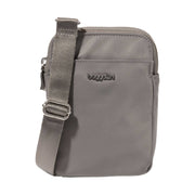 Baggallini Modern Take Two RFID Crossbody - Steel Grey Twill by Lenny's Shoe & Apparel