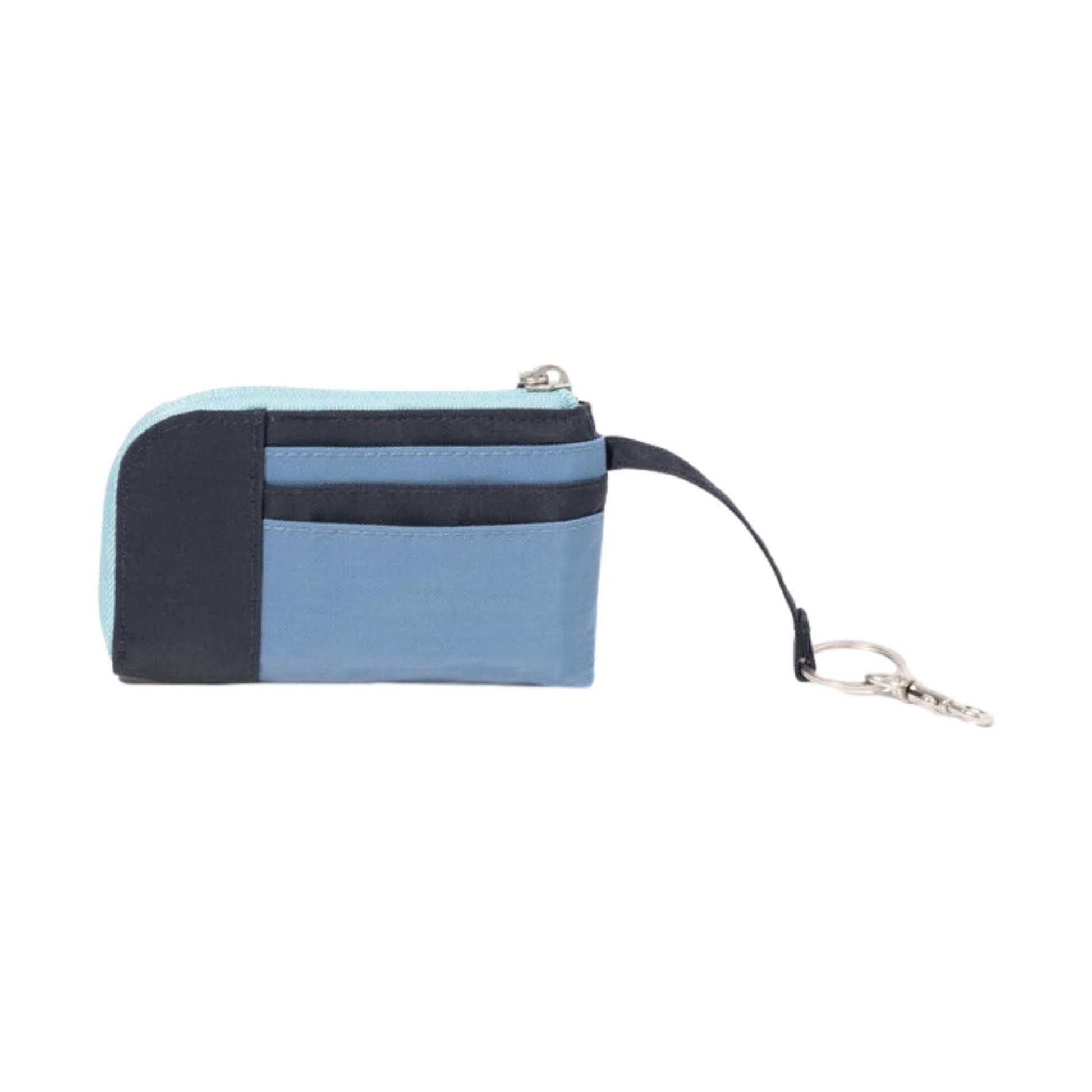 Baggallini RFID Zip Card Case - French Navy Color Block by Lenny's Shoe & Apparel