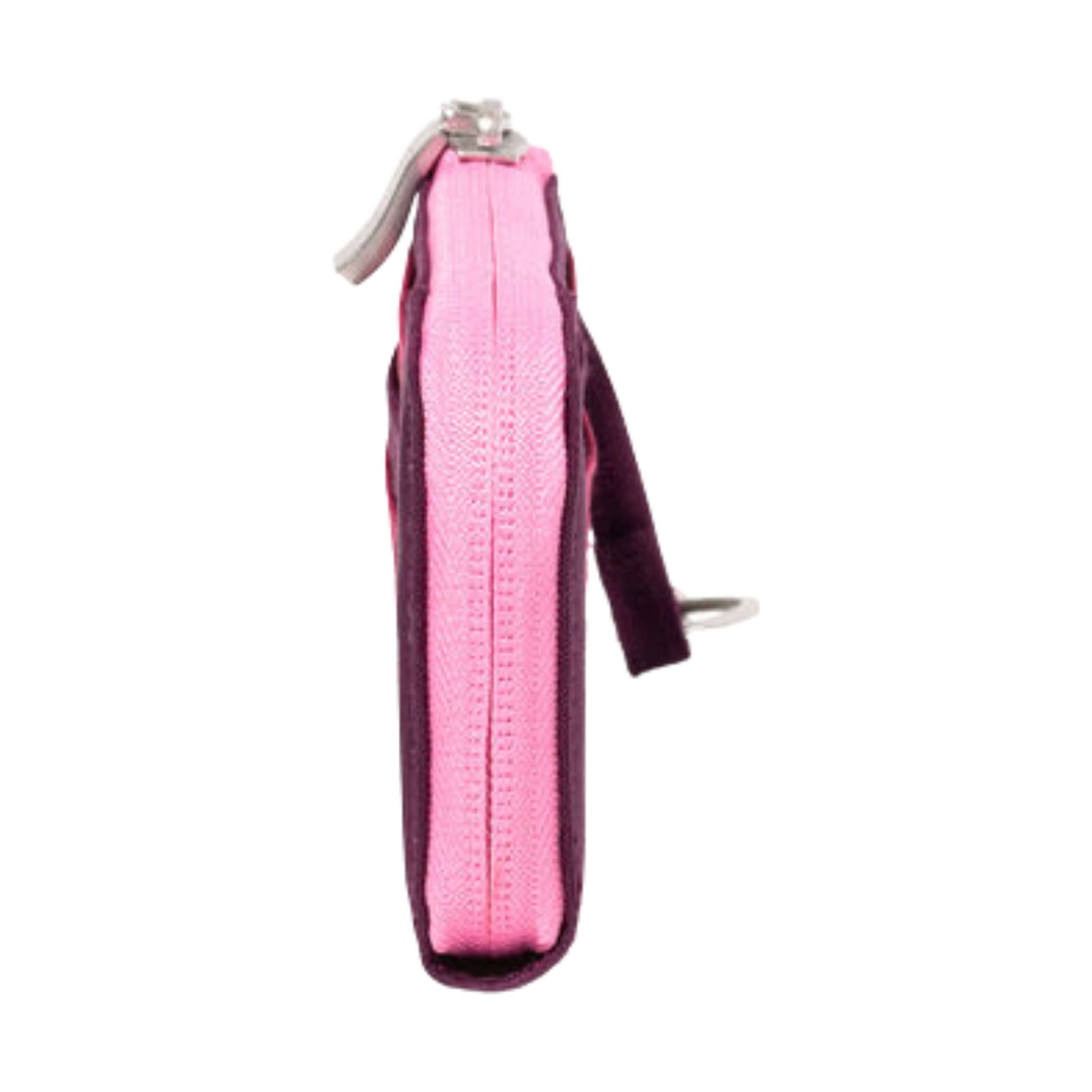 Baggallini RFID Zip Card Case - Mulberry Color Black by Lenny's Shoe & Apparel