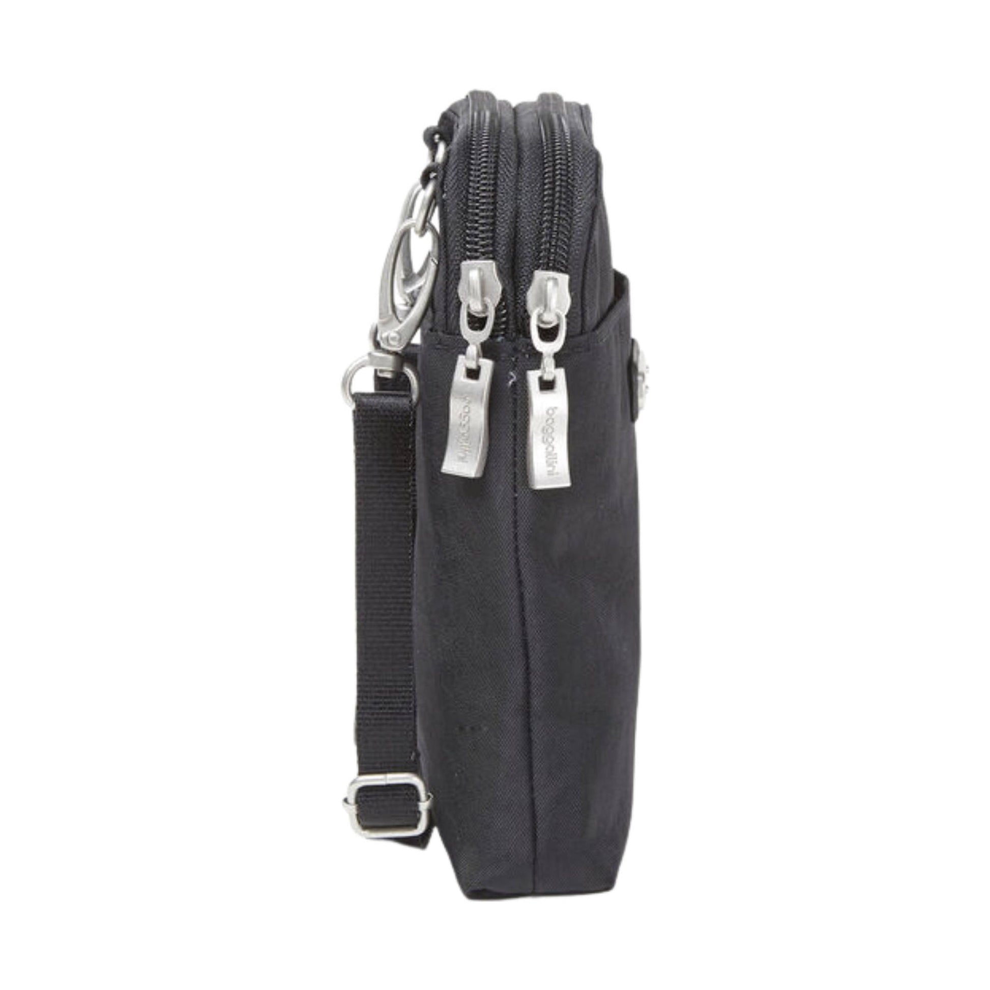 Baggallini Take Two RFID Bryant Crossbody - Black by Lenny's Shoe & Apparel