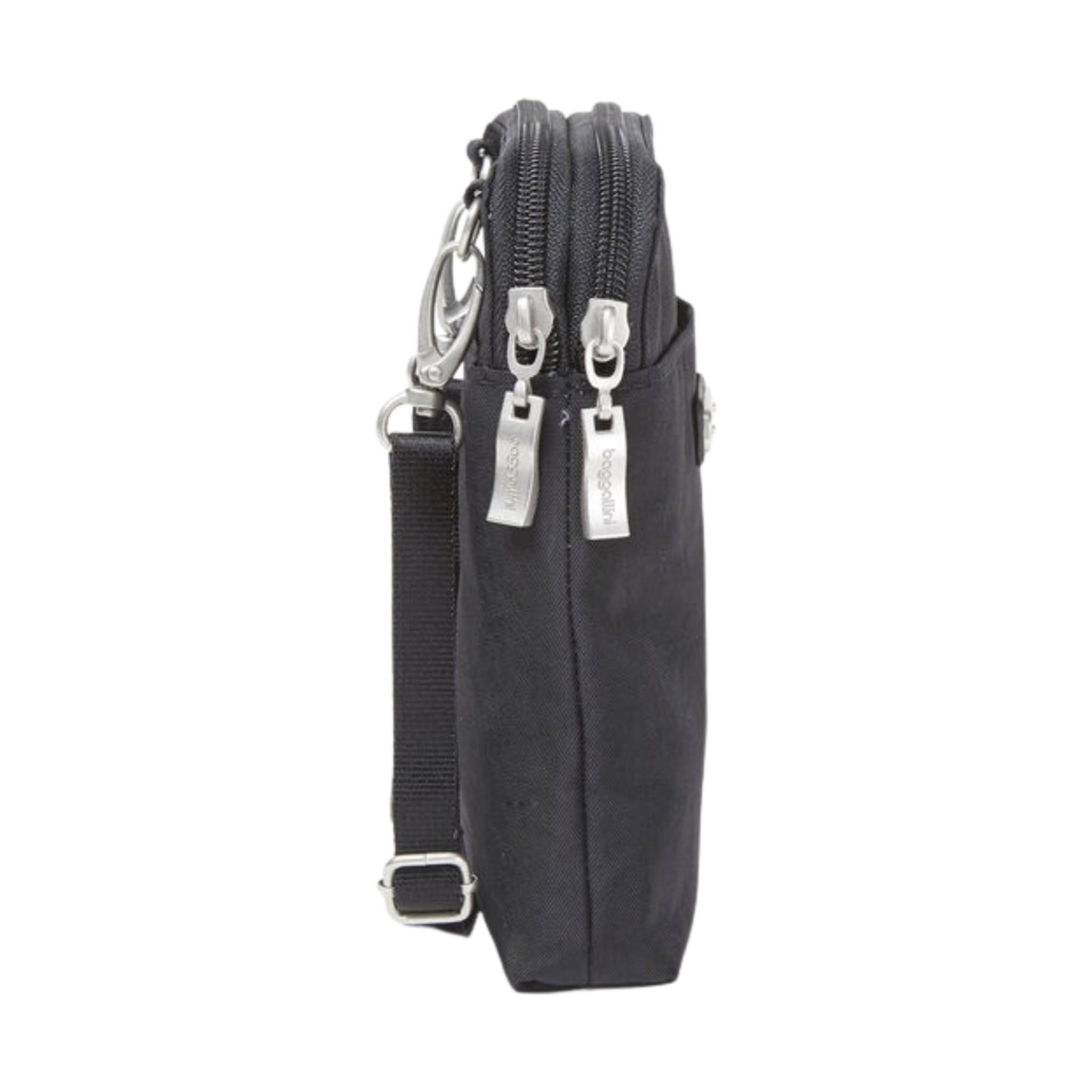 Baggallini Take Two RFID Bryant Crossbody - Black by Lenny's Shoe & Apparel