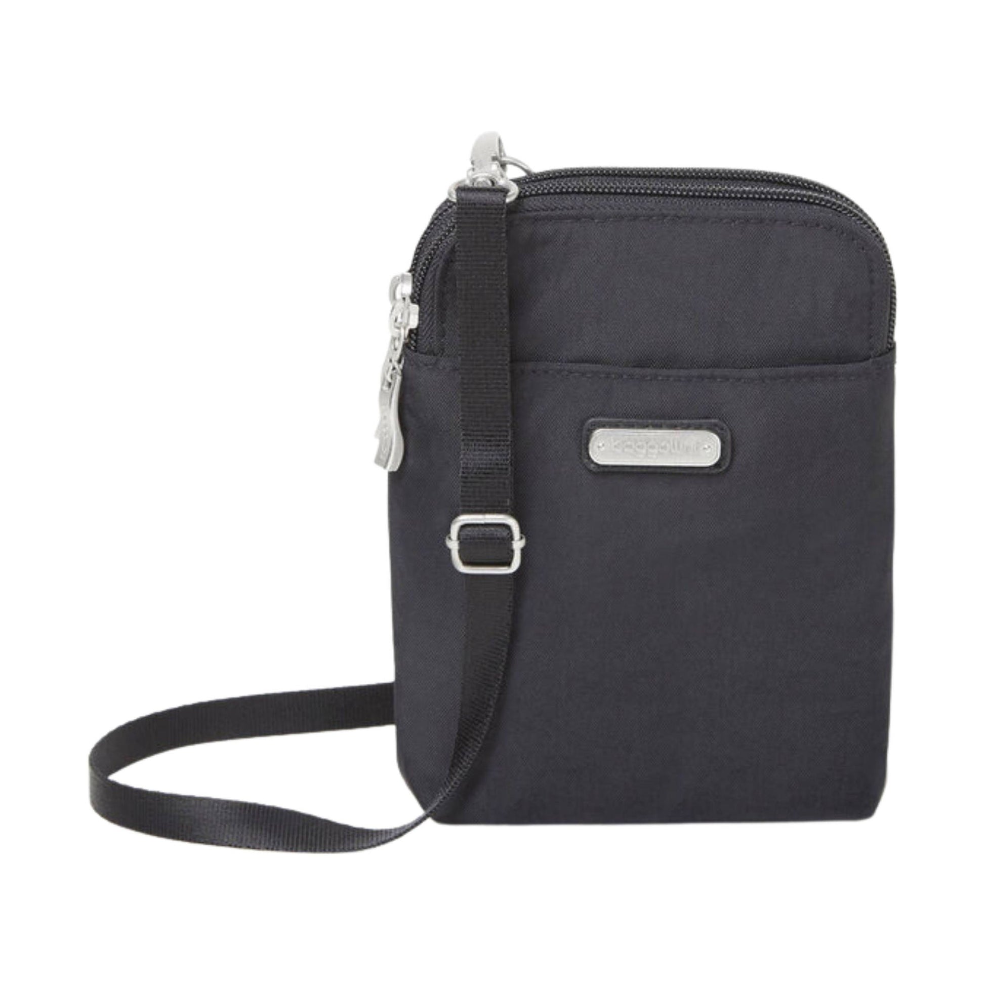 Baggallini Take Two RFID Bryant Crossbody - Black by Lenny's Shoe & Apparel