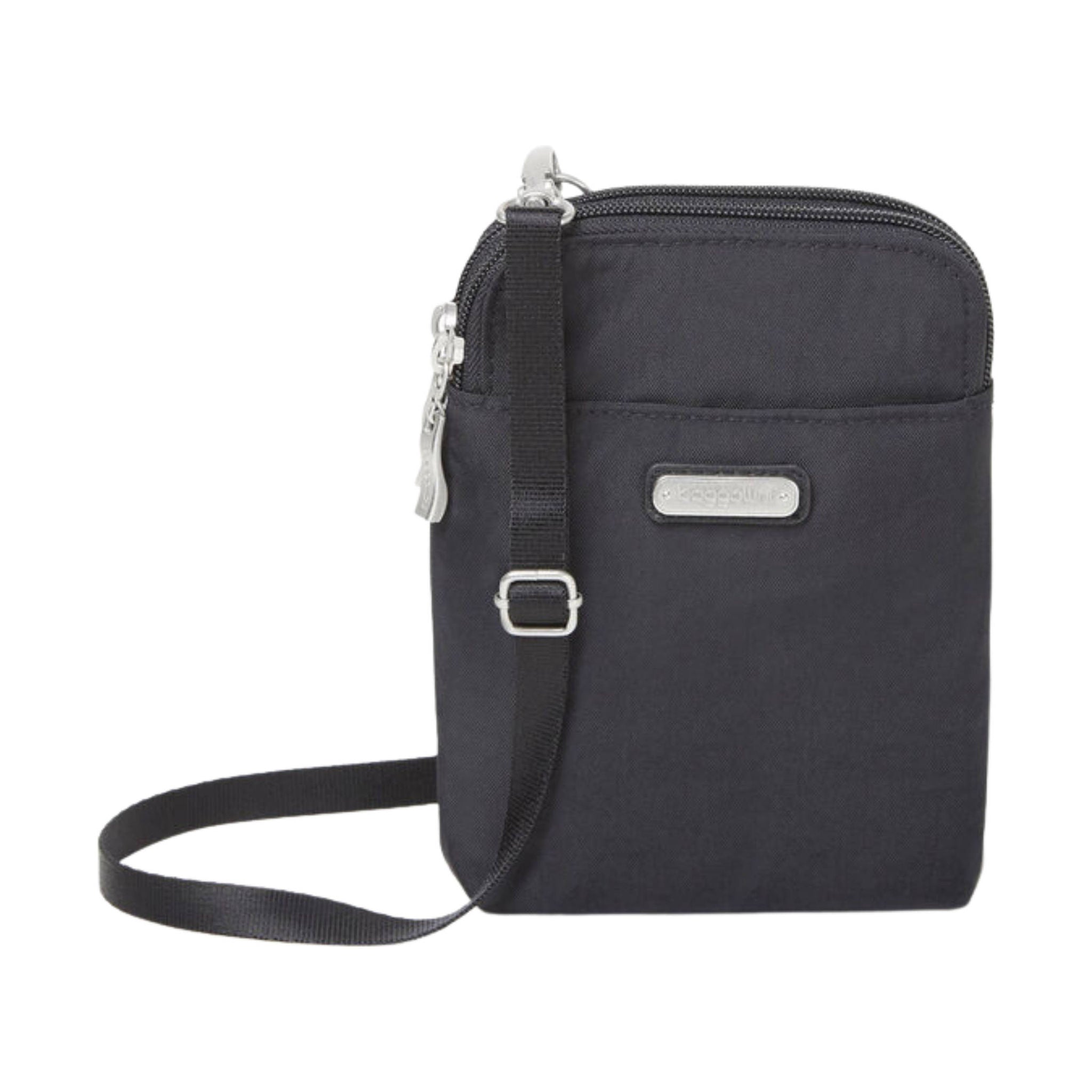 Baggallini Take Two RFID Bryant Crossbody - Black by Lenny's Shoe & Apparel