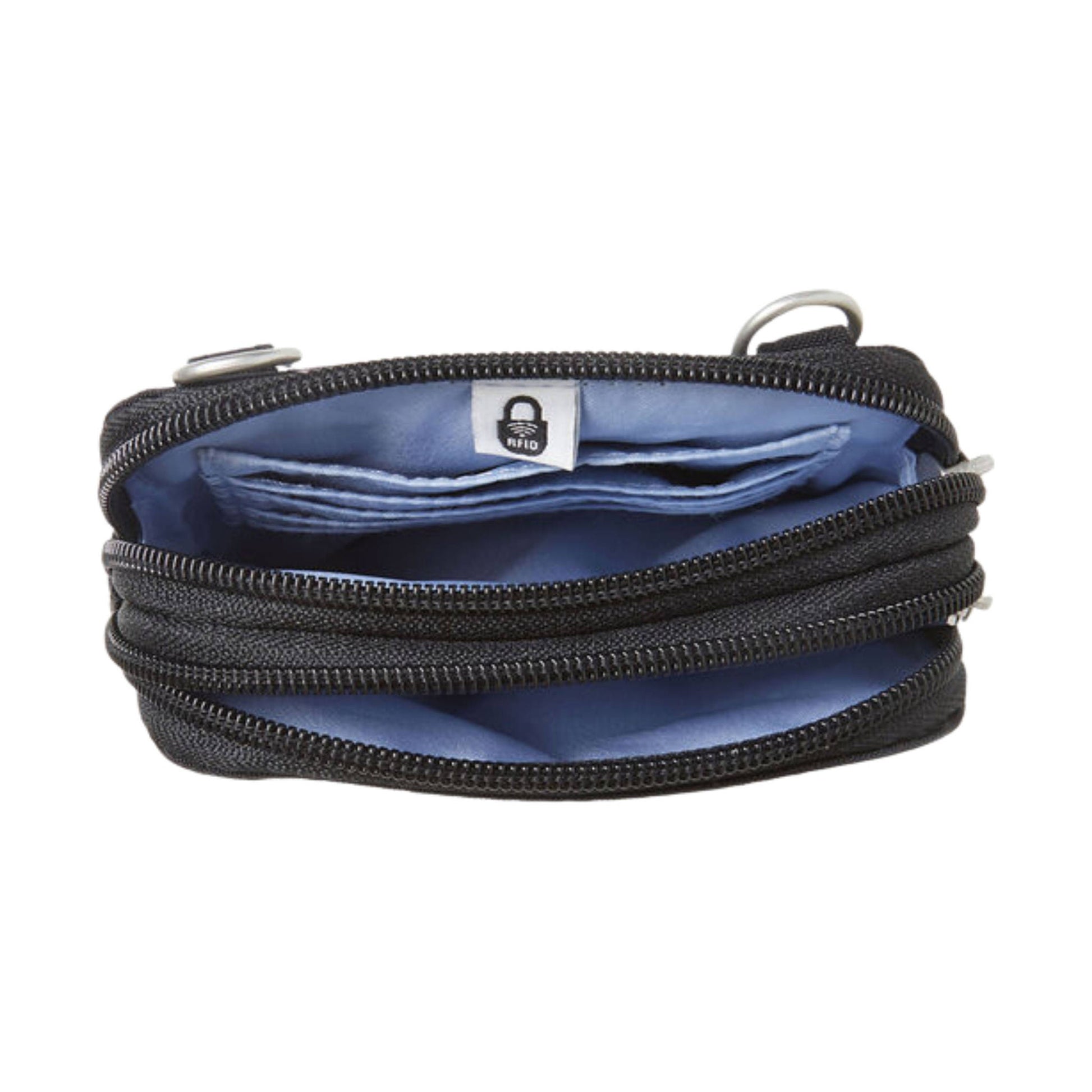 Baggallini Take Two RFID Bryant Crossbody - Black by Lenny's Shoe & Apparel
